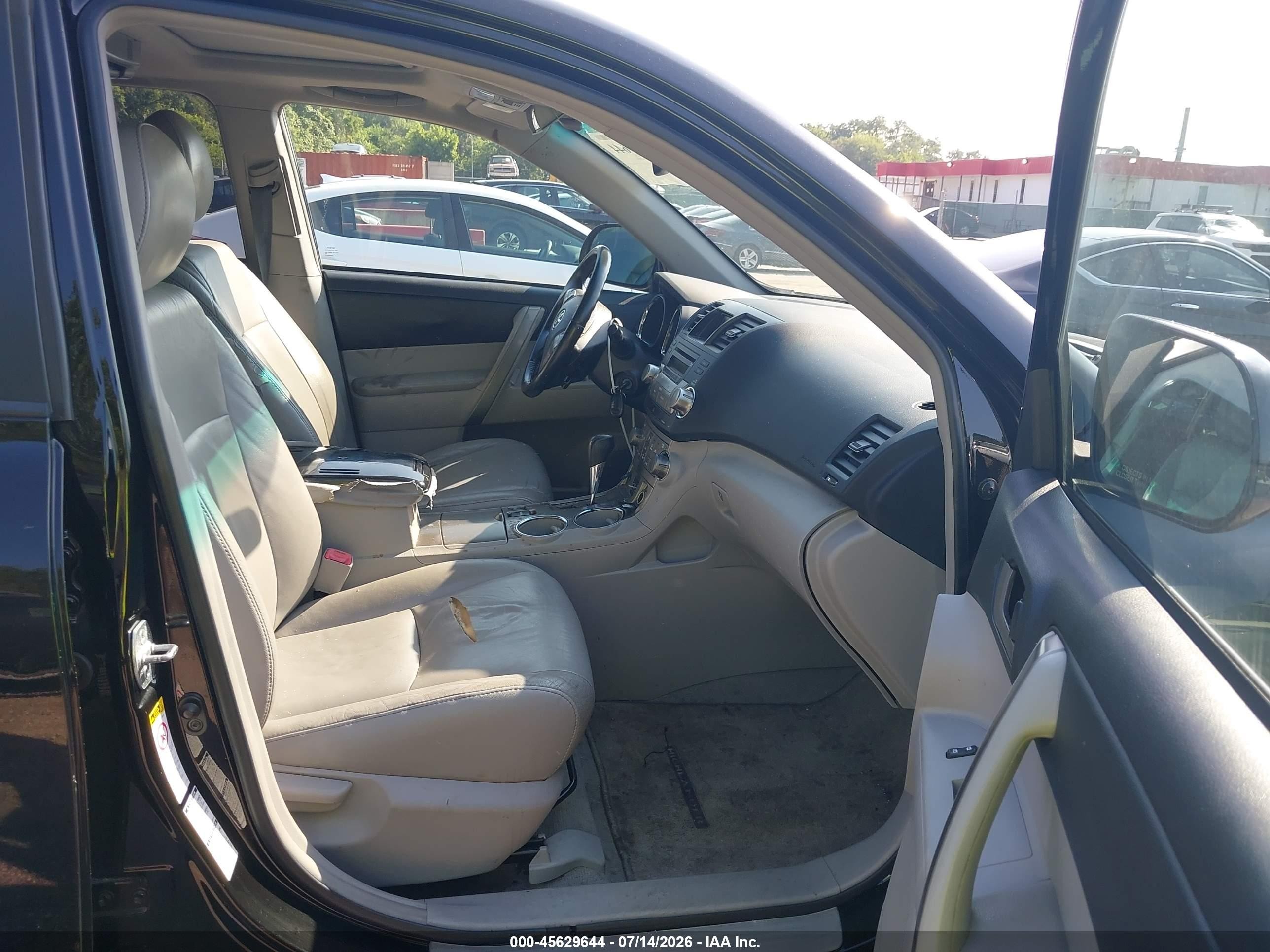 2010 Toyota Highlander Se V6 Black vin: 5TDJK3EH4AS039168