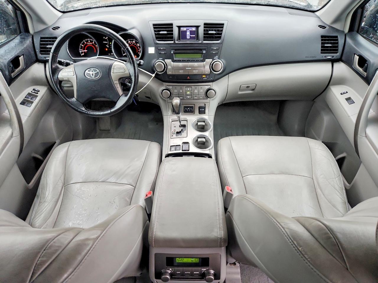 2010 Toyota Highlander Se Gray vin: 5TDJK3EH5AS017678