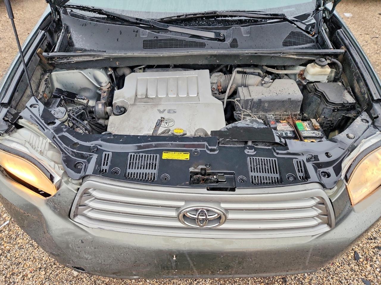 2010 Toyota Highlander Se Gray vin: 5TDJK3EH5AS017678