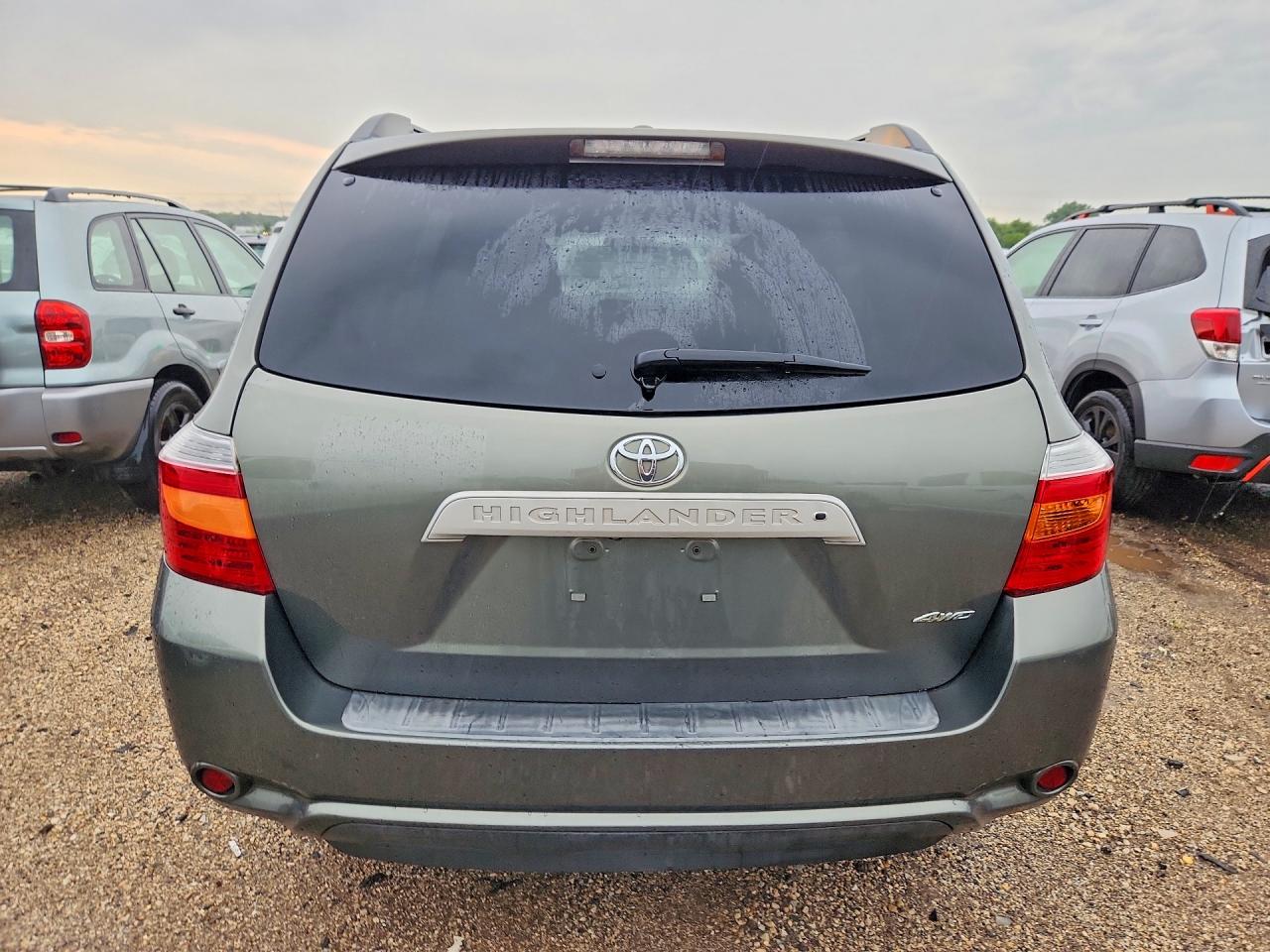 2010 Toyota Highlander Se Gray vin: 5TDJK3EH5AS017678