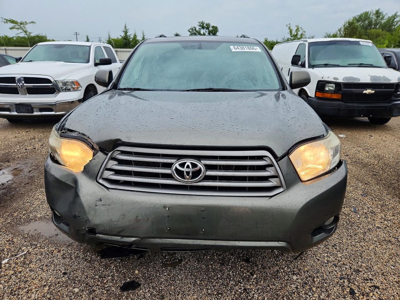 2010 Toyota Highlander Se Gray vin: 5TDJK3EH5AS017678