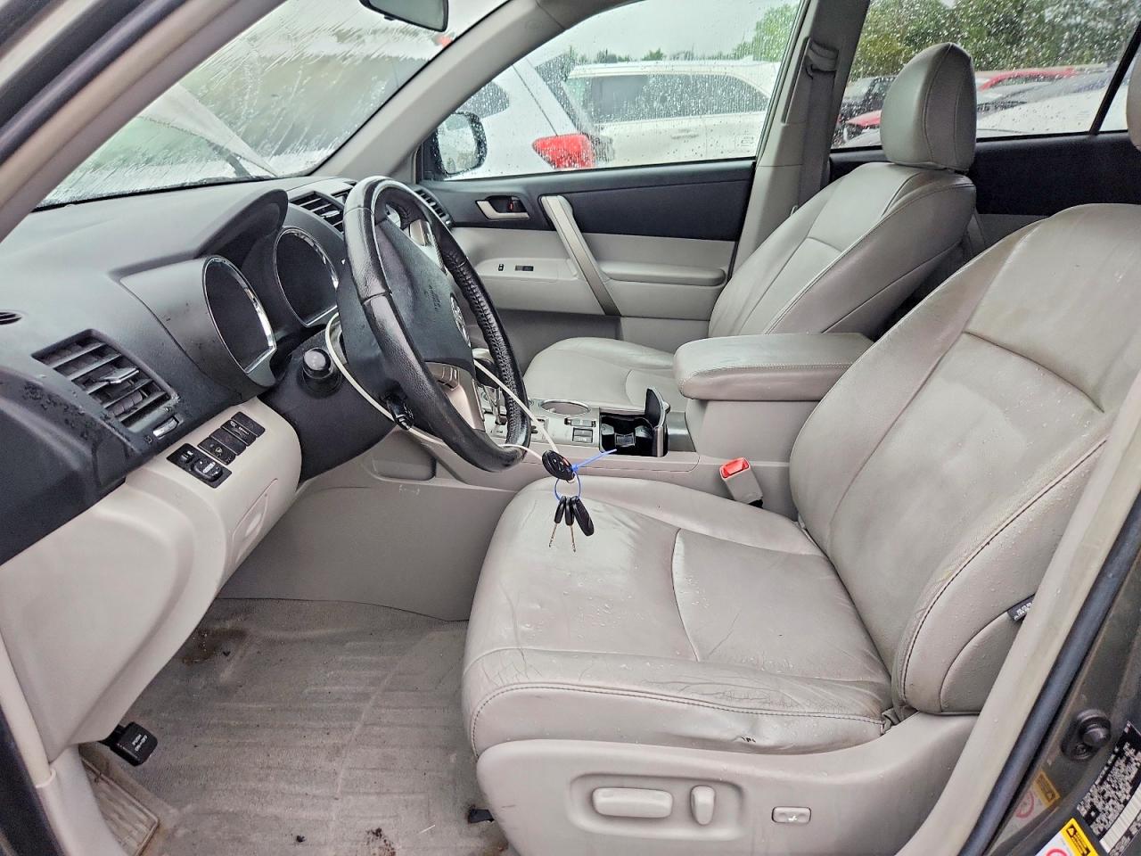 2010 Toyota Highlander Se Gray vin: 5TDJK3EH5AS017678