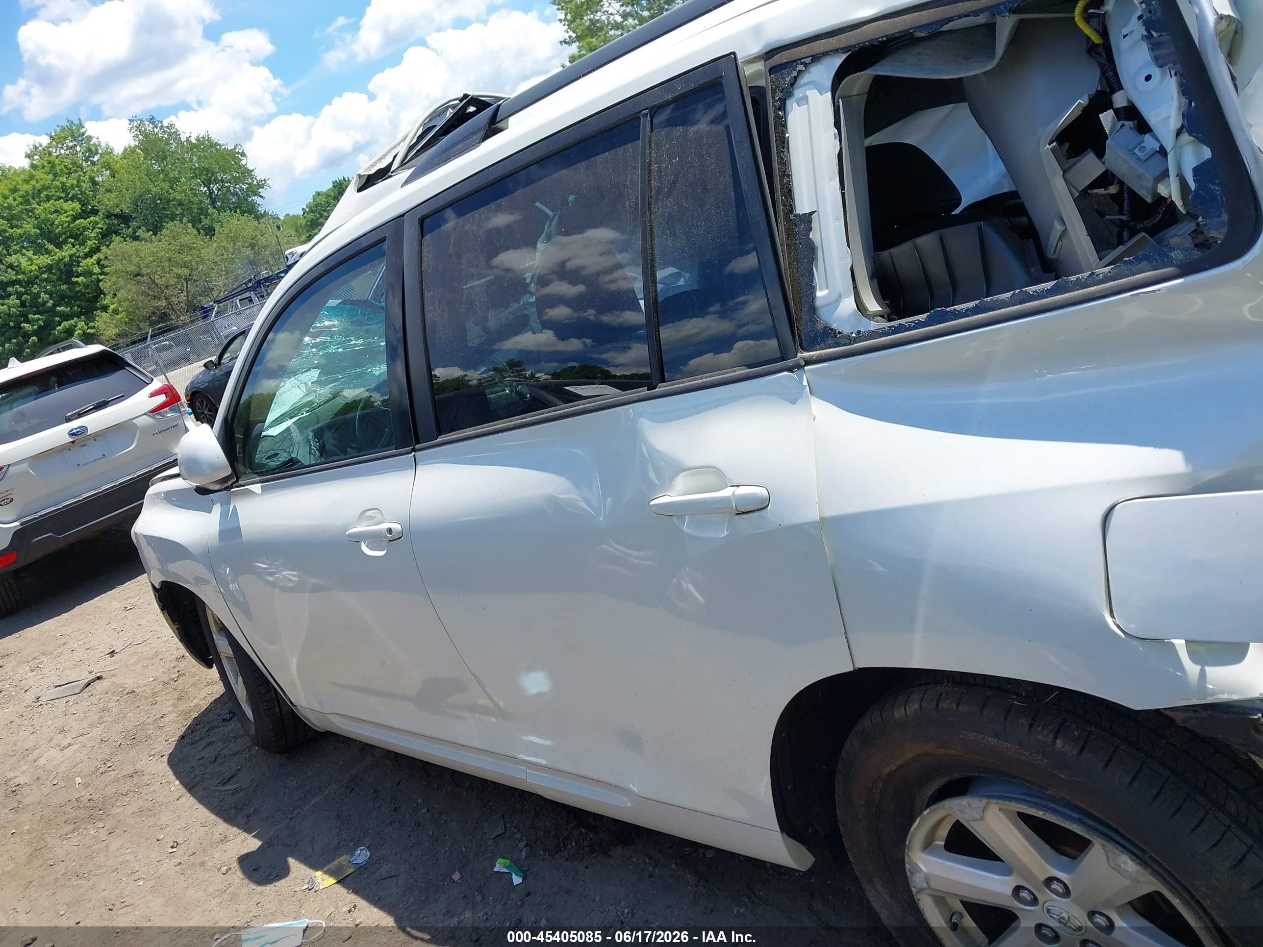 2010 Toyota Highlander Se V6 Белый vin: 5TDJK3EH5AS032794