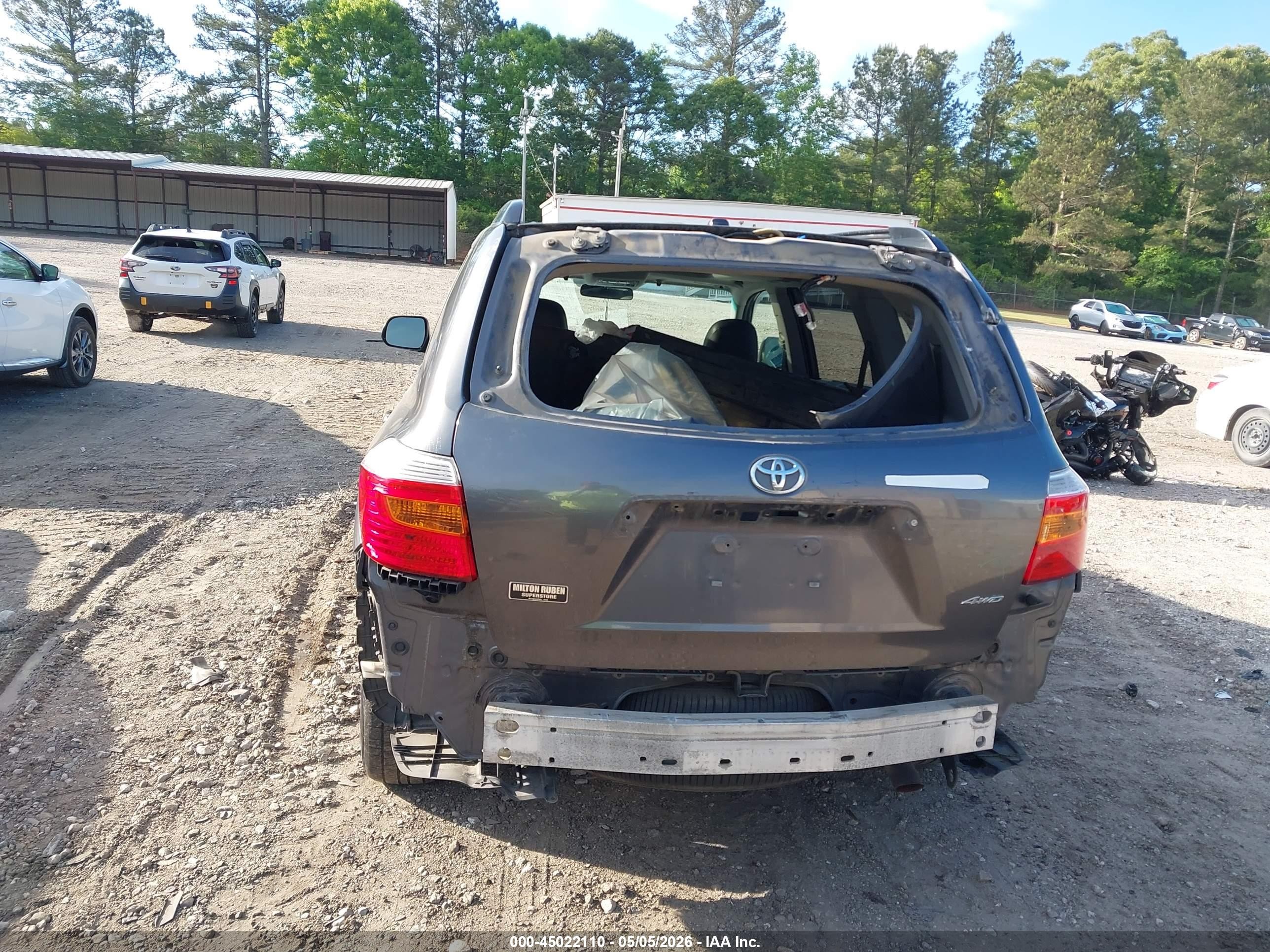 2010 Toyota Highlander Se V6 Серый vin: 5TDJK3EH5AS034111