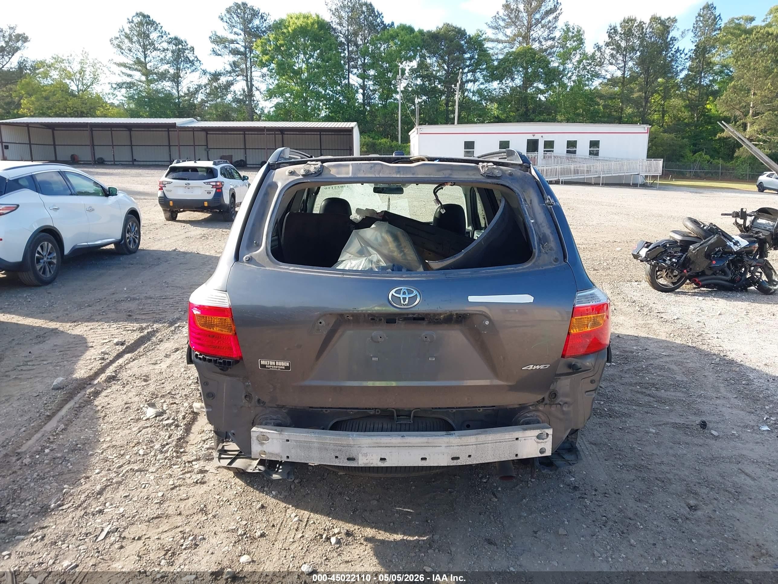 2010 Toyota Highlander Se V6 Серый vin: 5TDJK3EH5AS034111