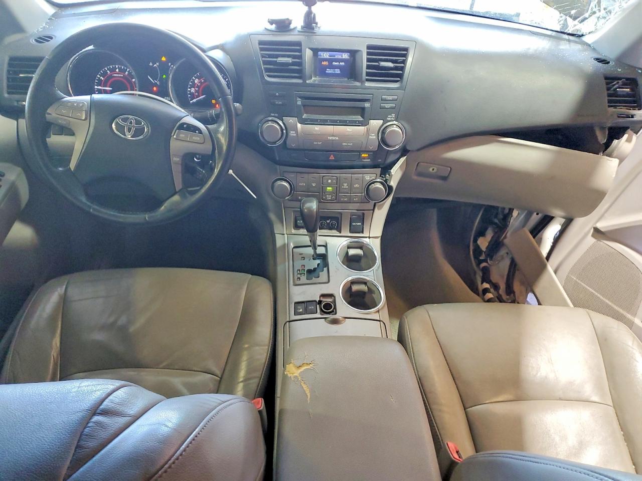 2010 Toyota Highlander Se White vin: 5TDJK3EH6AS010156
