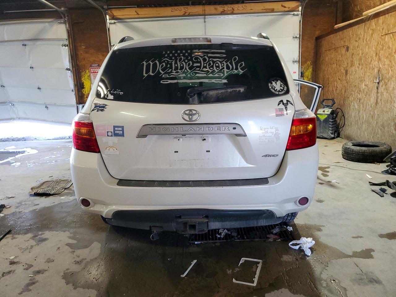 2010 Toyota Highlander Se White vin: 5TDJK3EH6AS010156