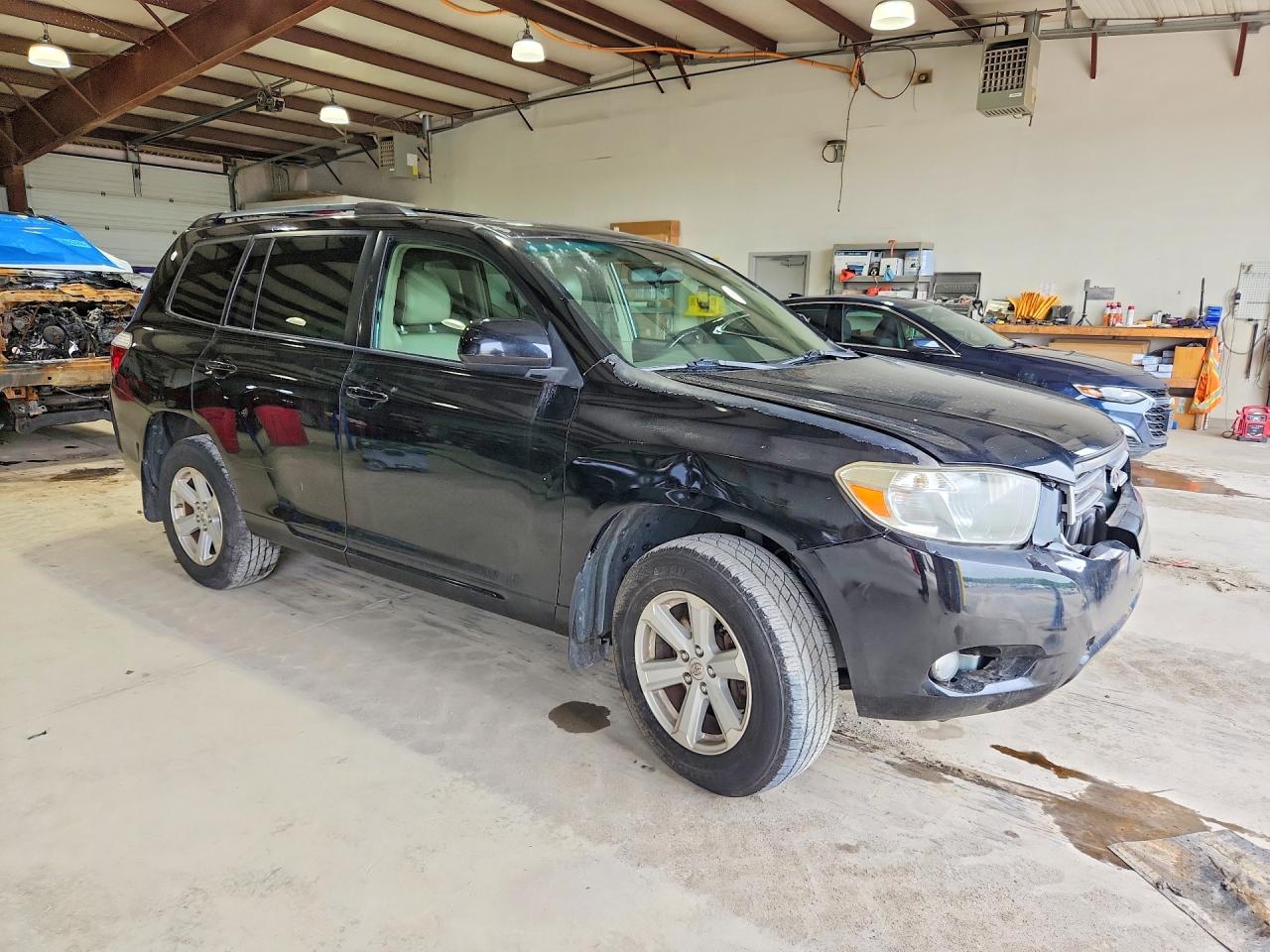 2010 Toyota Highlander Se Black vin: 5TDJK3EH6AS011050