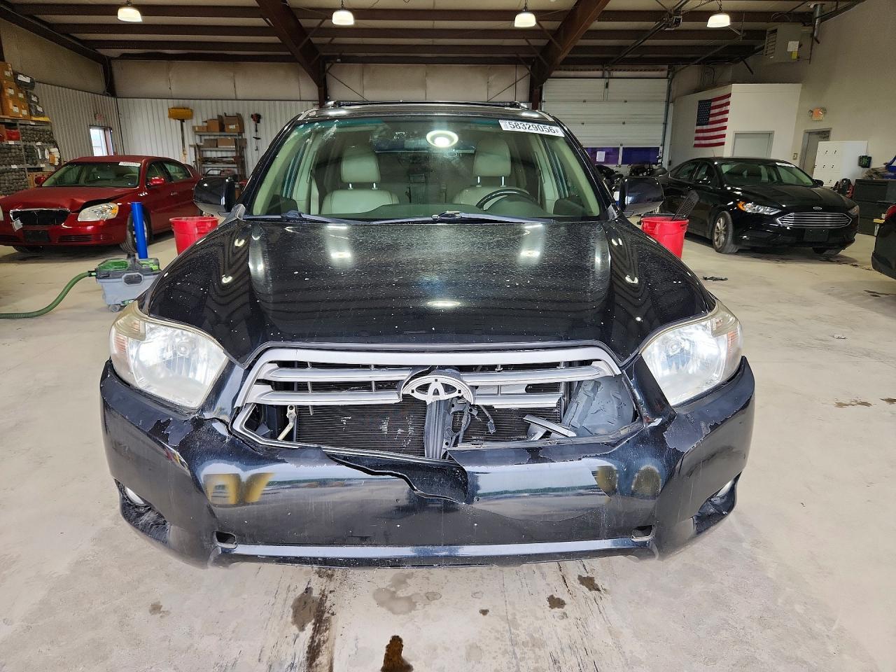 2010 Toyota Highlander Se Black vin: 5TDJK3EH6AS011050
