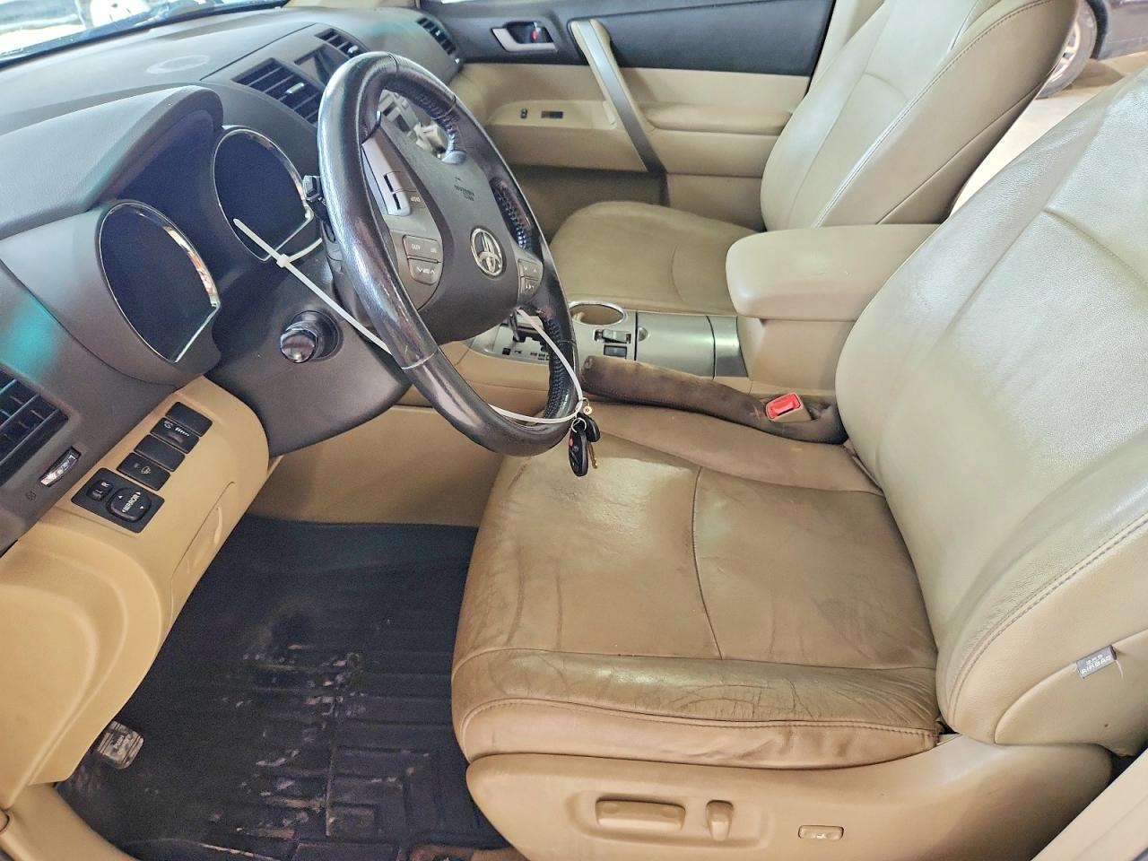 2010 Toyota Highlander Se Black vin: 5TDJK3EH6AS011050