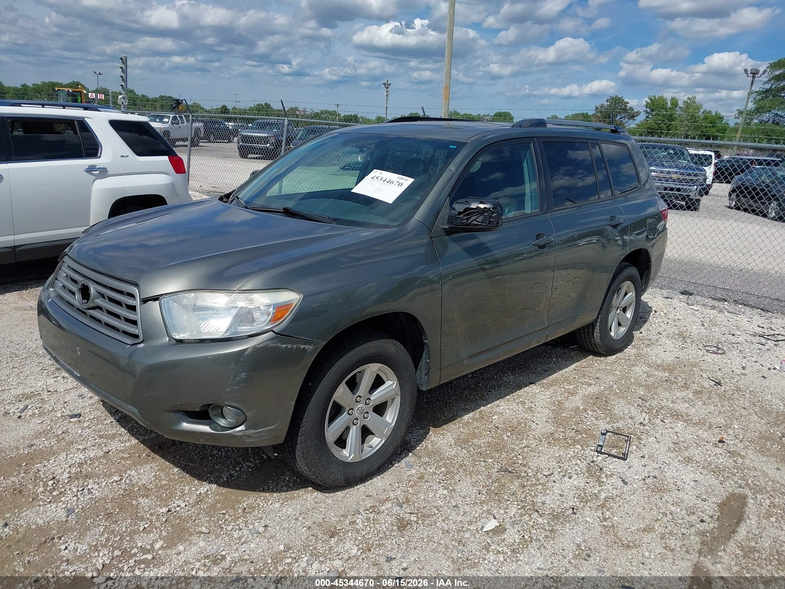 2010 Toyota Highlander Se V6 Gray vin: 5TDJK3EH6AS014398
