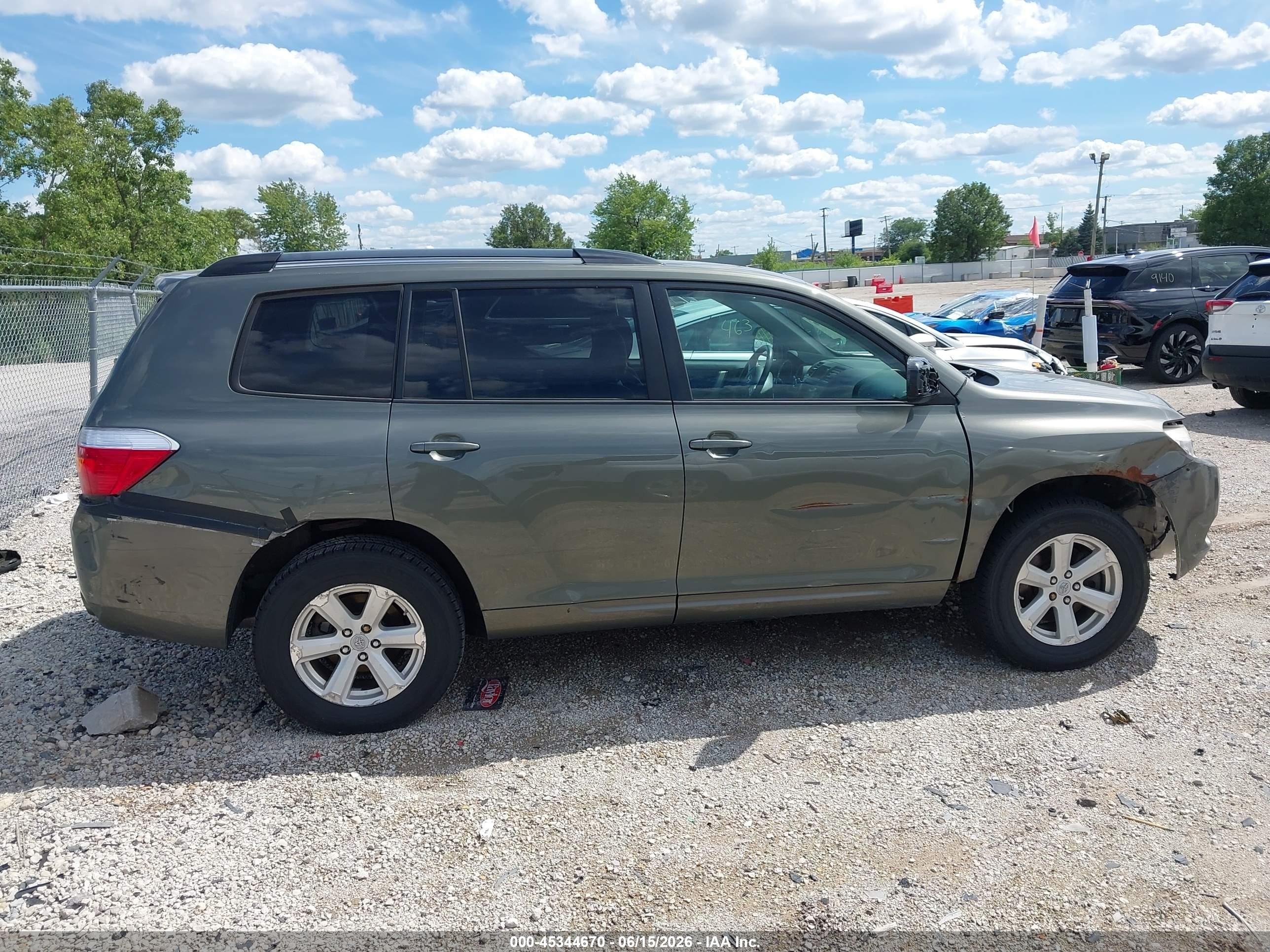 2010 Toyota Highlander Se V6 Gray vin: 5TDJK3EH6AS014398