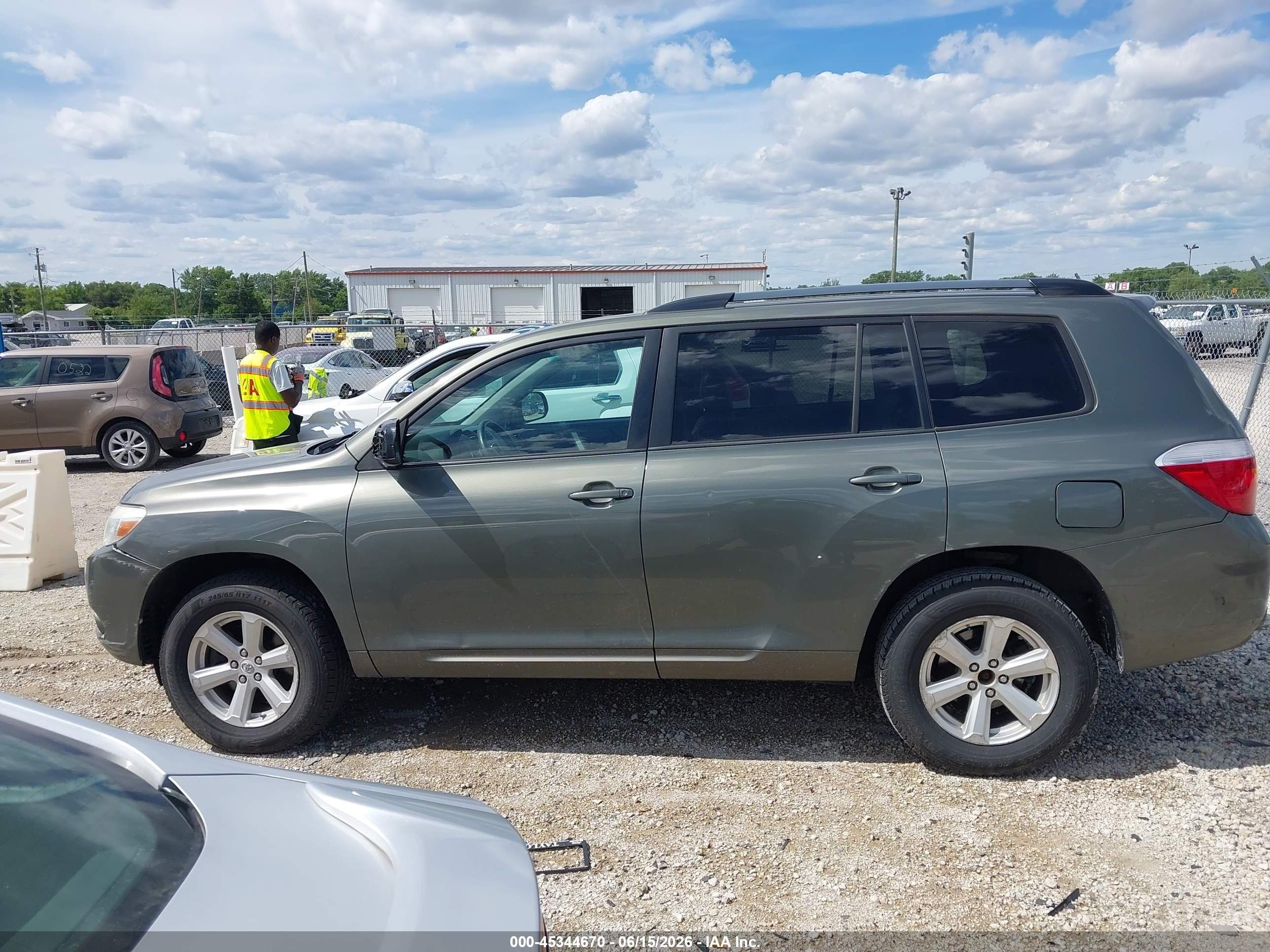 2010 Toyota Highlander Se V6 Gray vin: 5TDJK3EH6AS014398