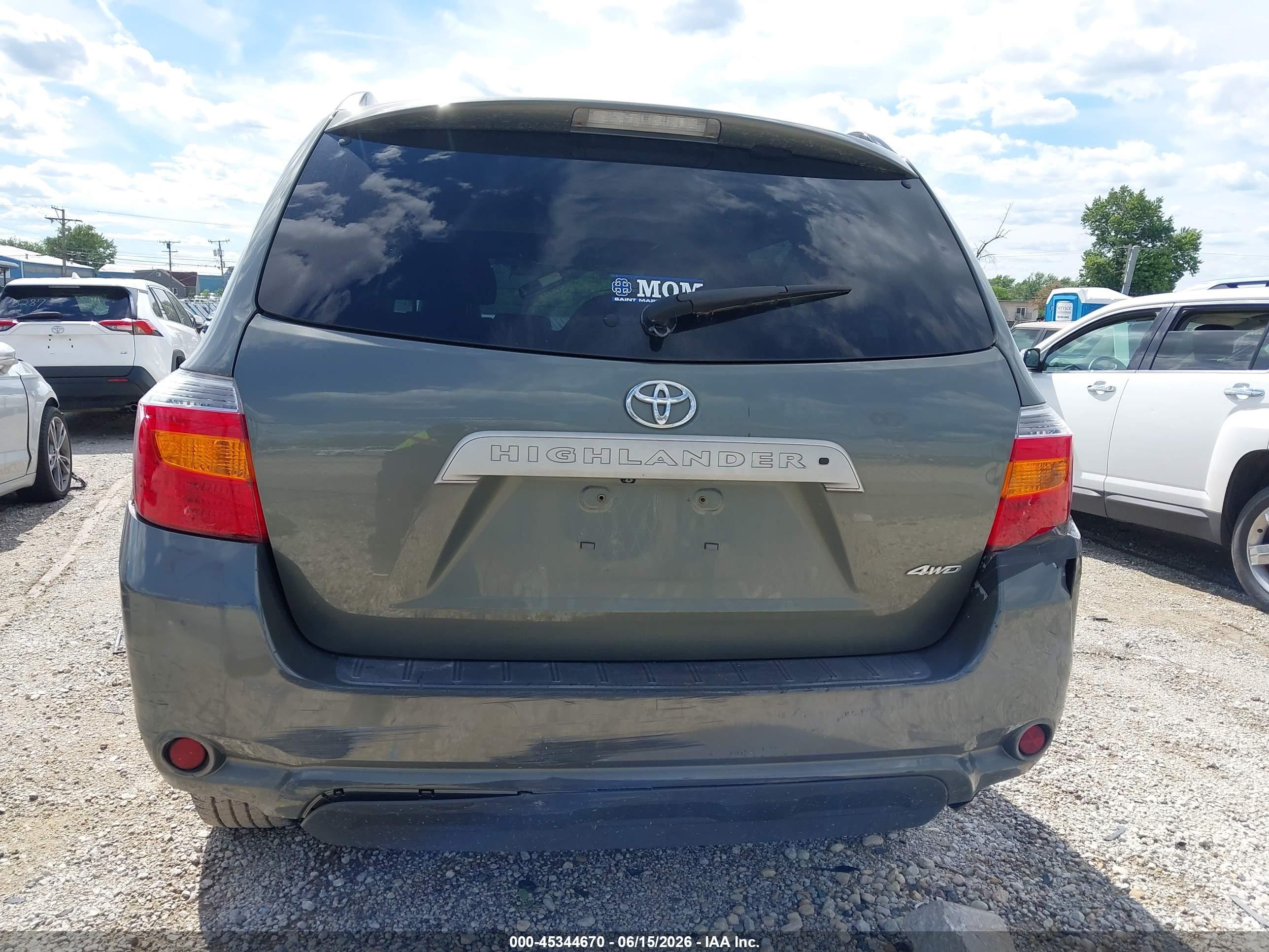 2010 Toyota Highlander Se V6 Gray vin: 5TDJK3EH6AS014398