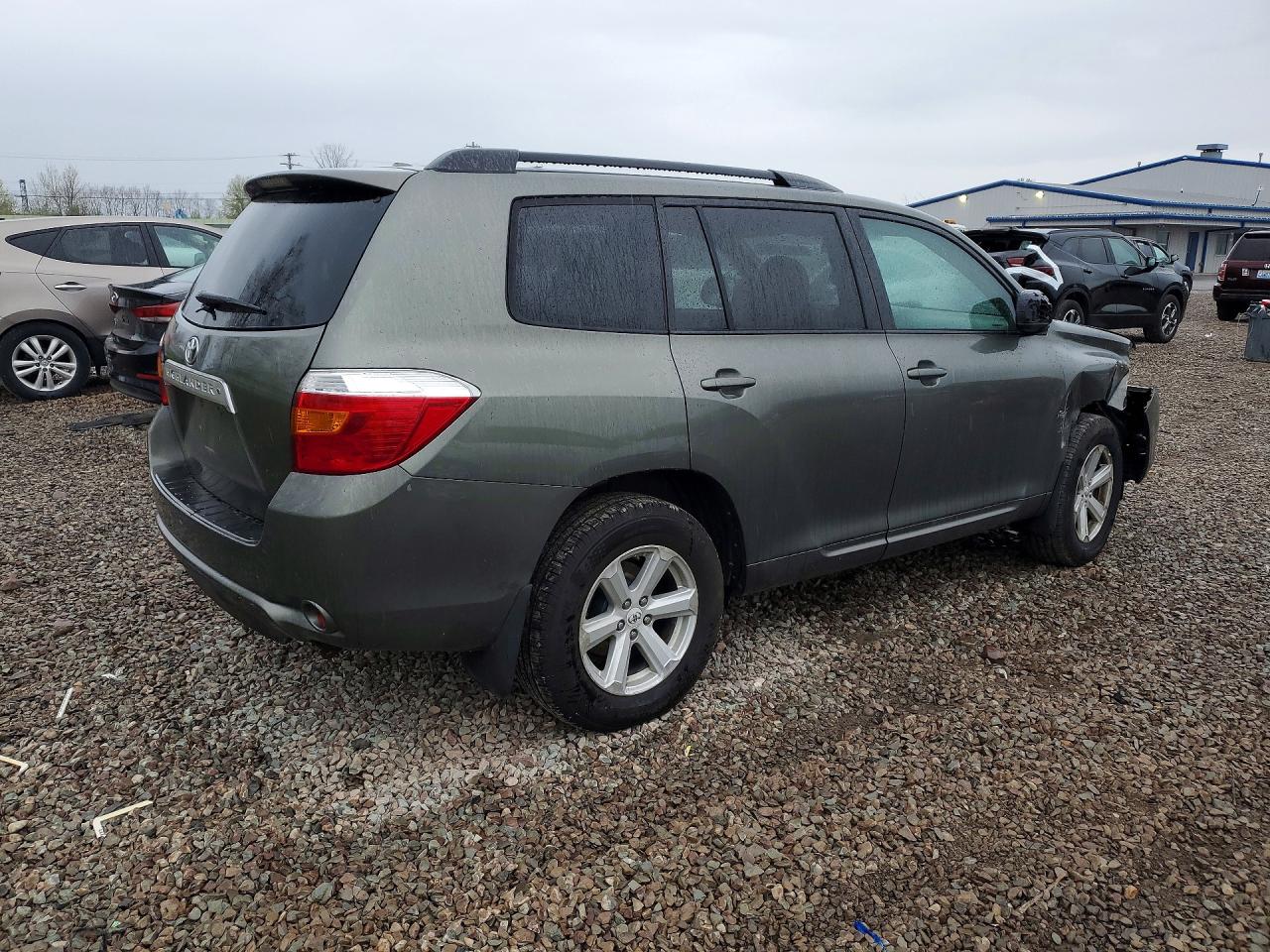 2010 Toyota Highlander Se Gray vin: 5TDJK3EH6AS022680