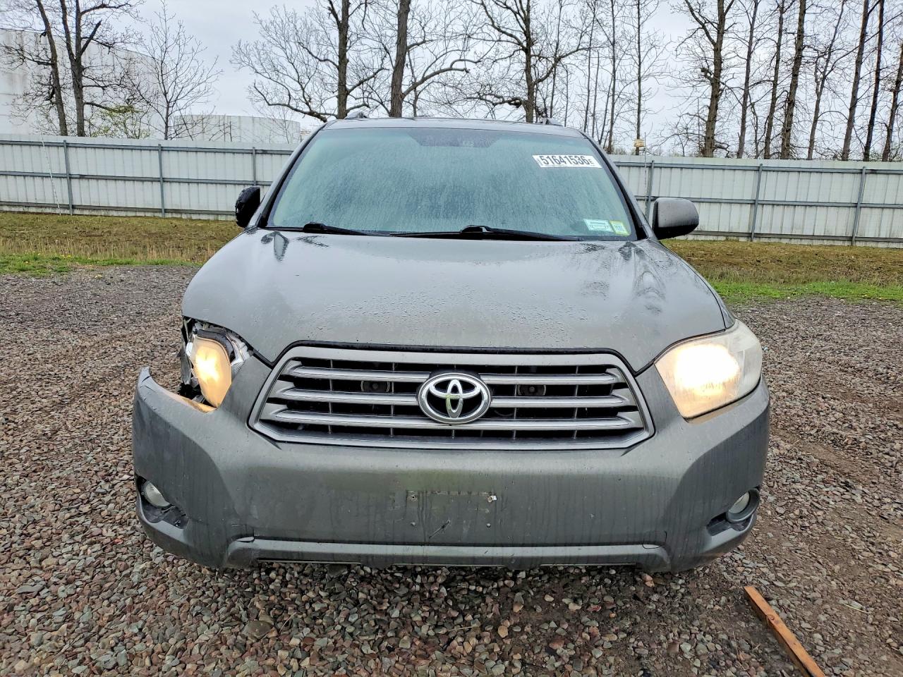 2010 Toyota Highlander Se Gray vin: 5TDJK3EH6AS022680