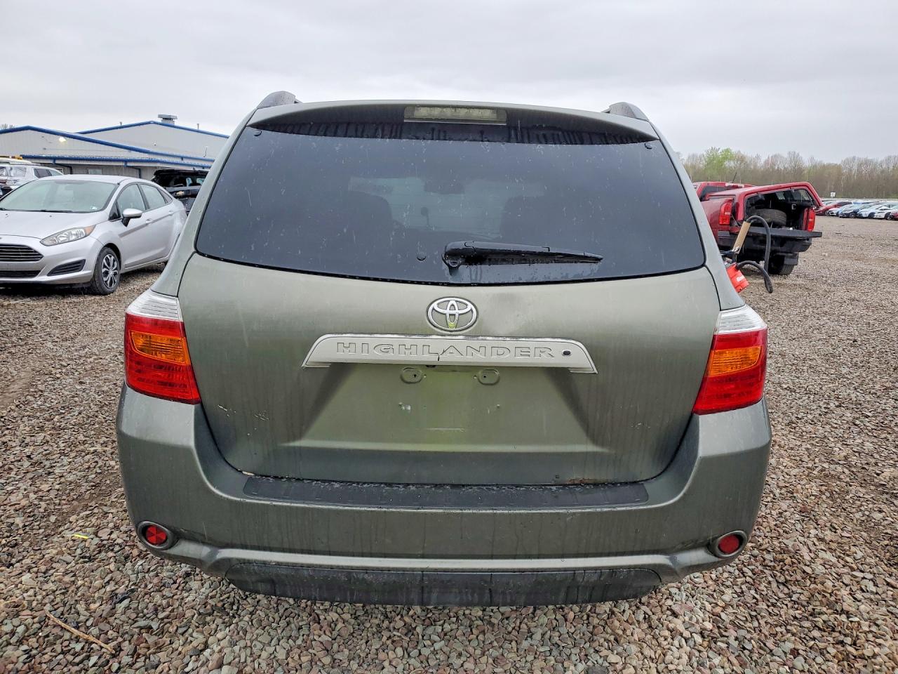 2010 Toyota Highlander Se Gray vin: 5TDJK3EH6AS022680