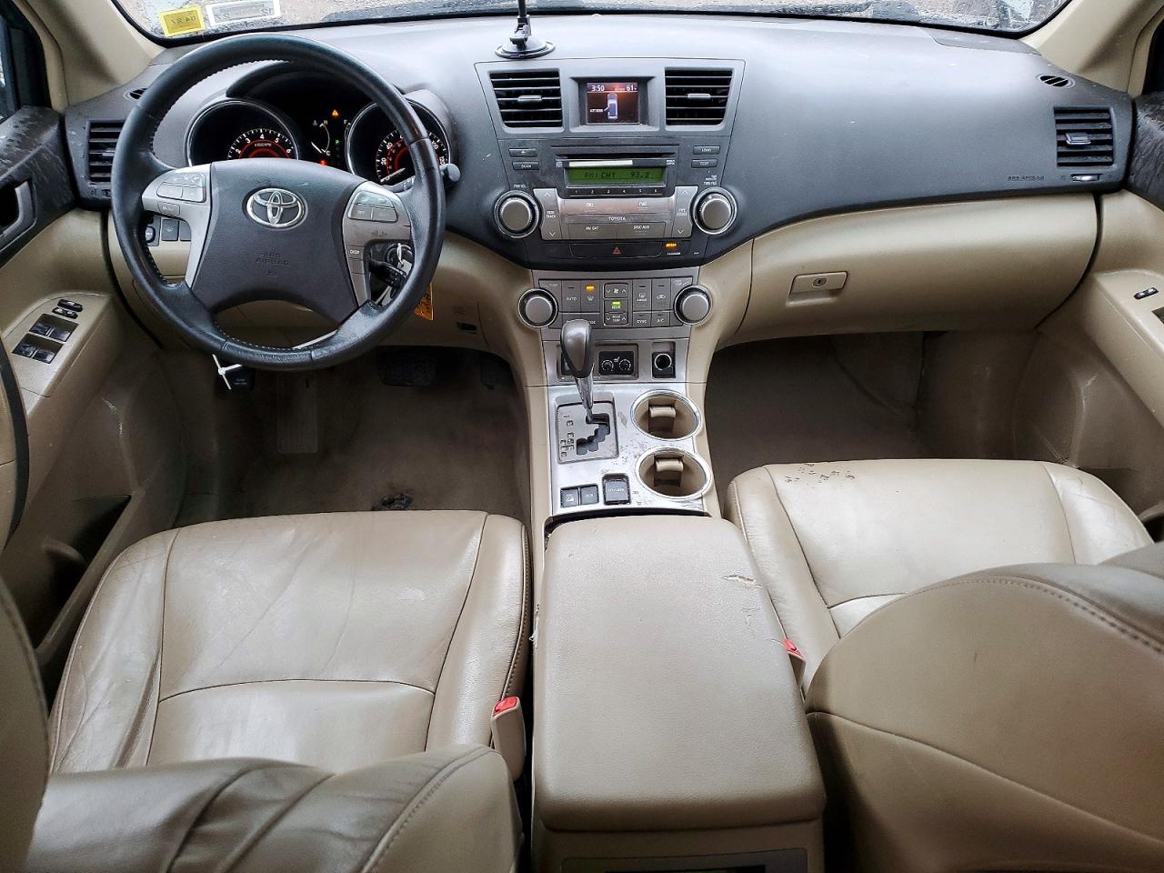 2010 Toyota Highlander Se Gray vin: 5TDJK3EH6AS022680