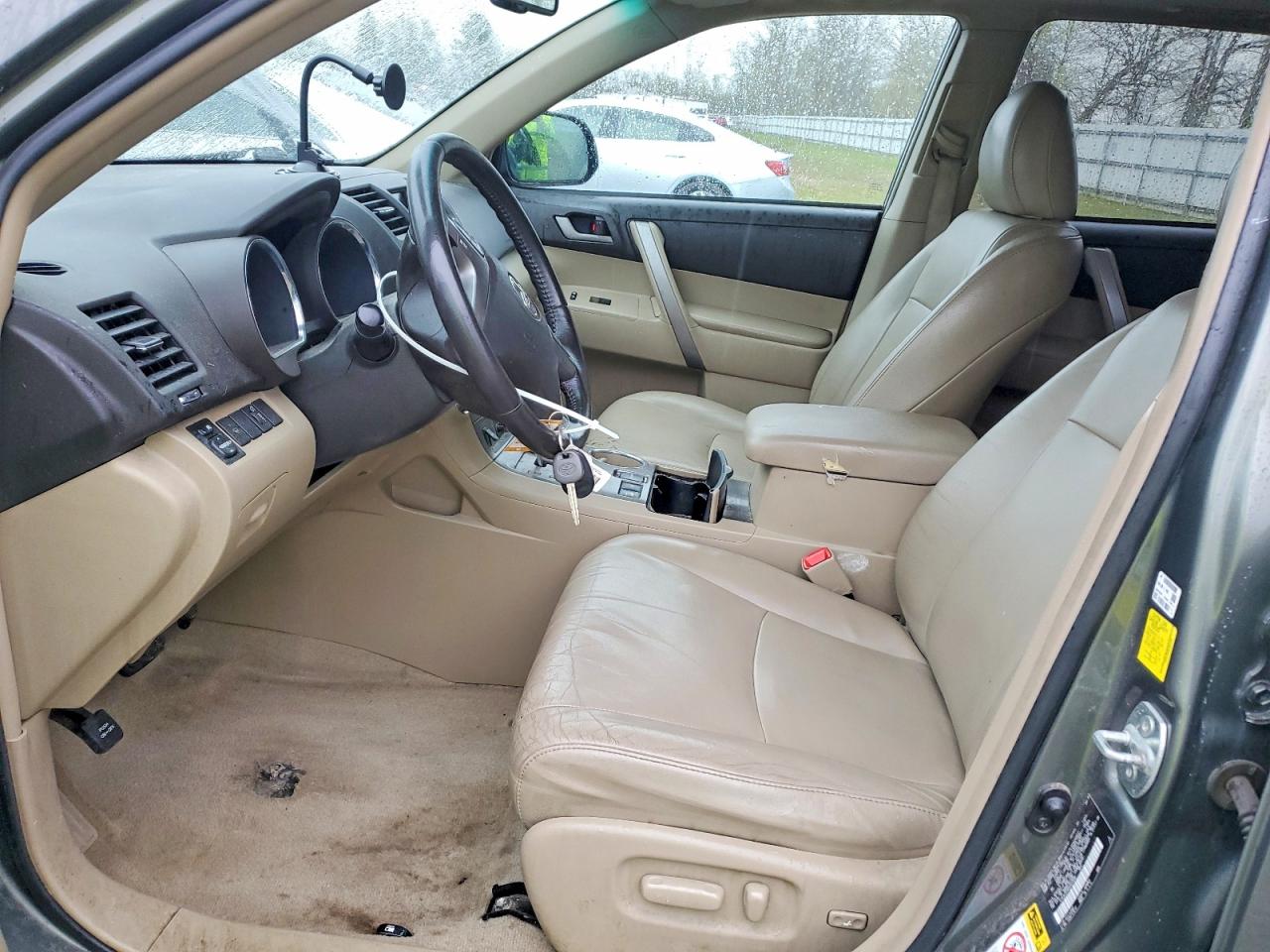 2010 Toyota Highlander Se Gray vin: 5TDJK3EH6AS022680