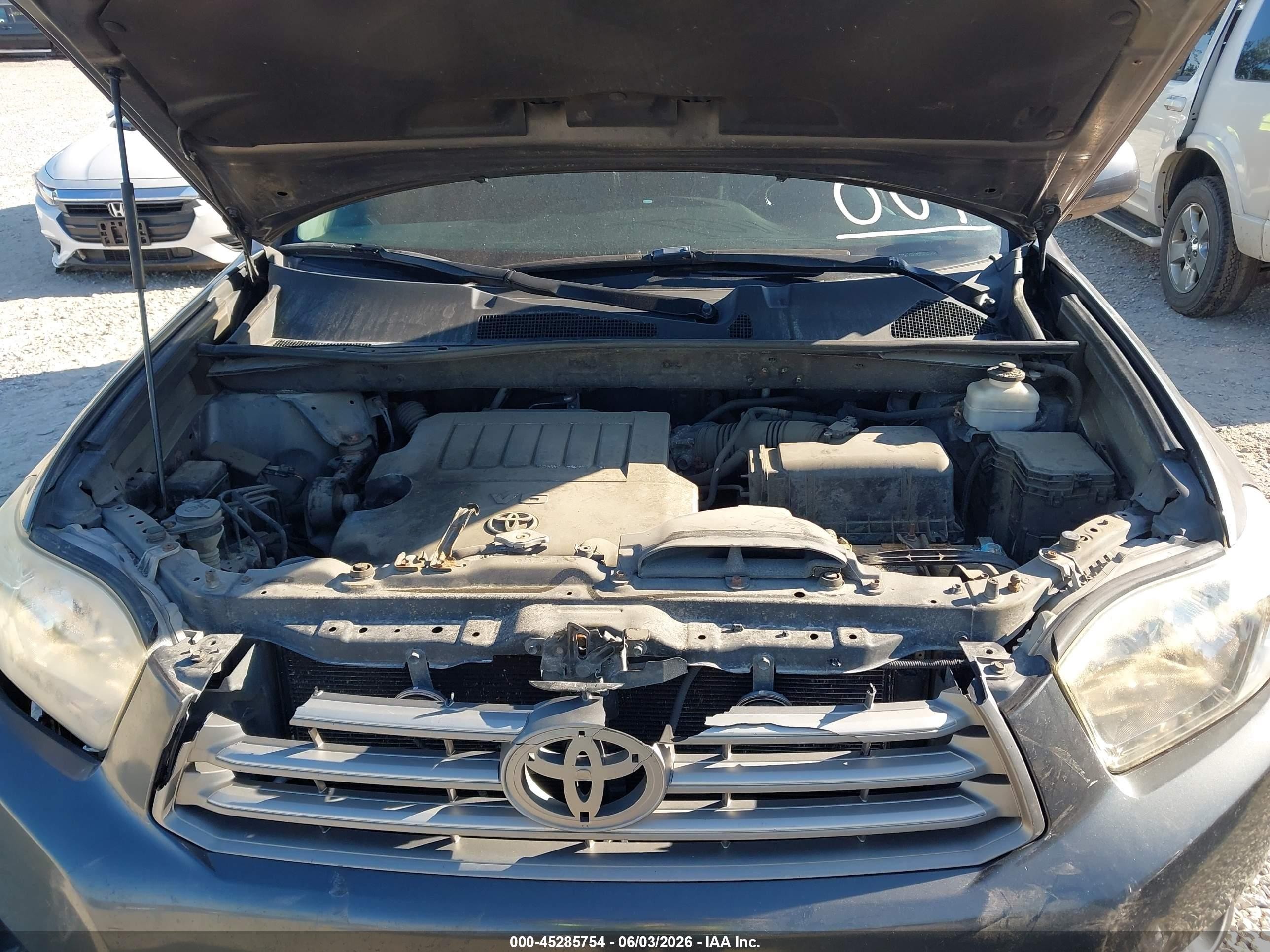 2010 Toyota Highlander Se V6 Gray vin: 5TDJK3EH7AS037723