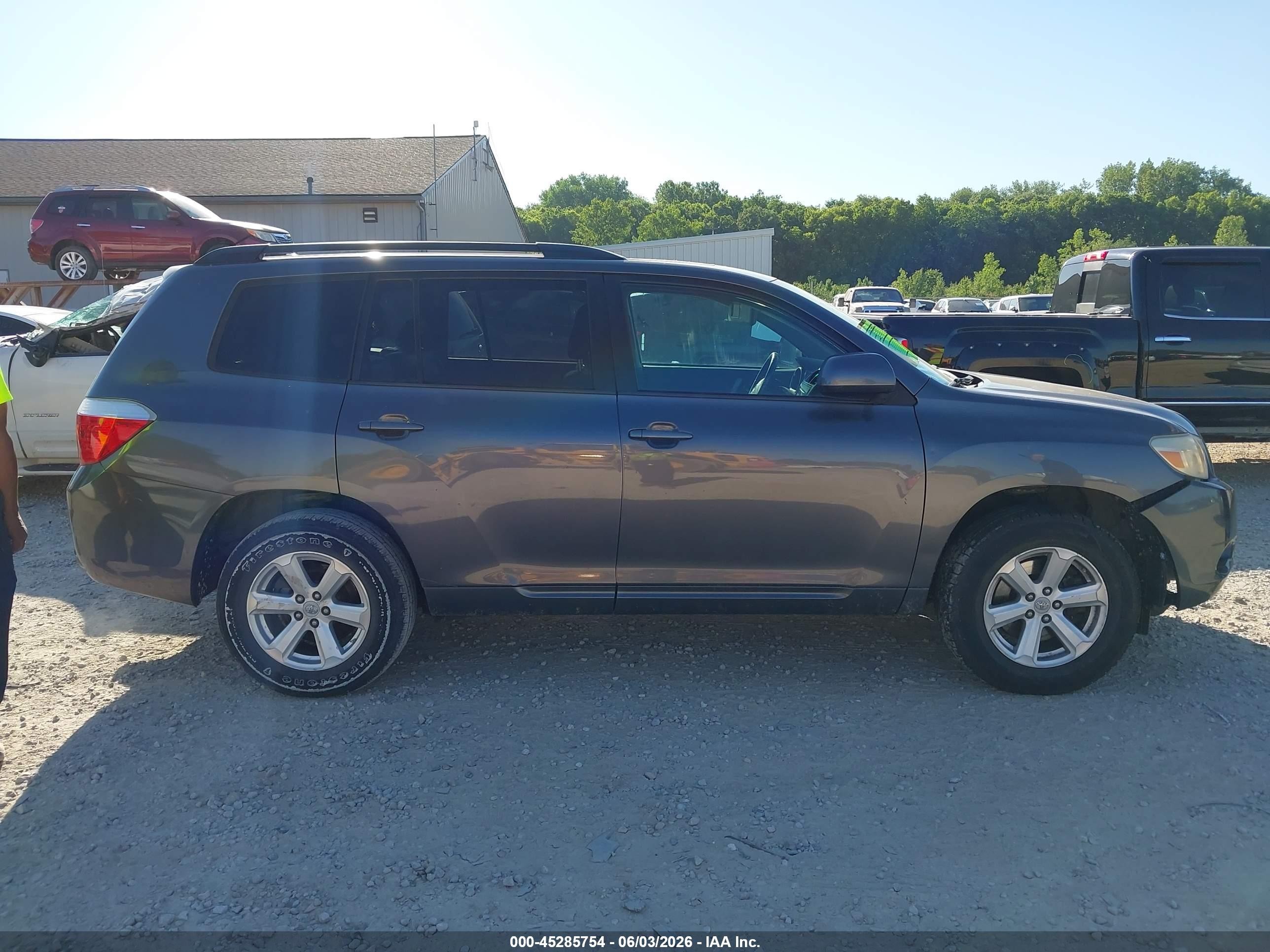 2010 Toyota Highlander Se V6 Gray vin: 5TDJK3EH7AS037723