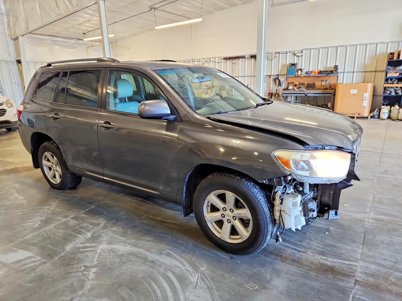 2010 Toyota Highlander Se Gray vin: 5TDJK3EH8AS014516