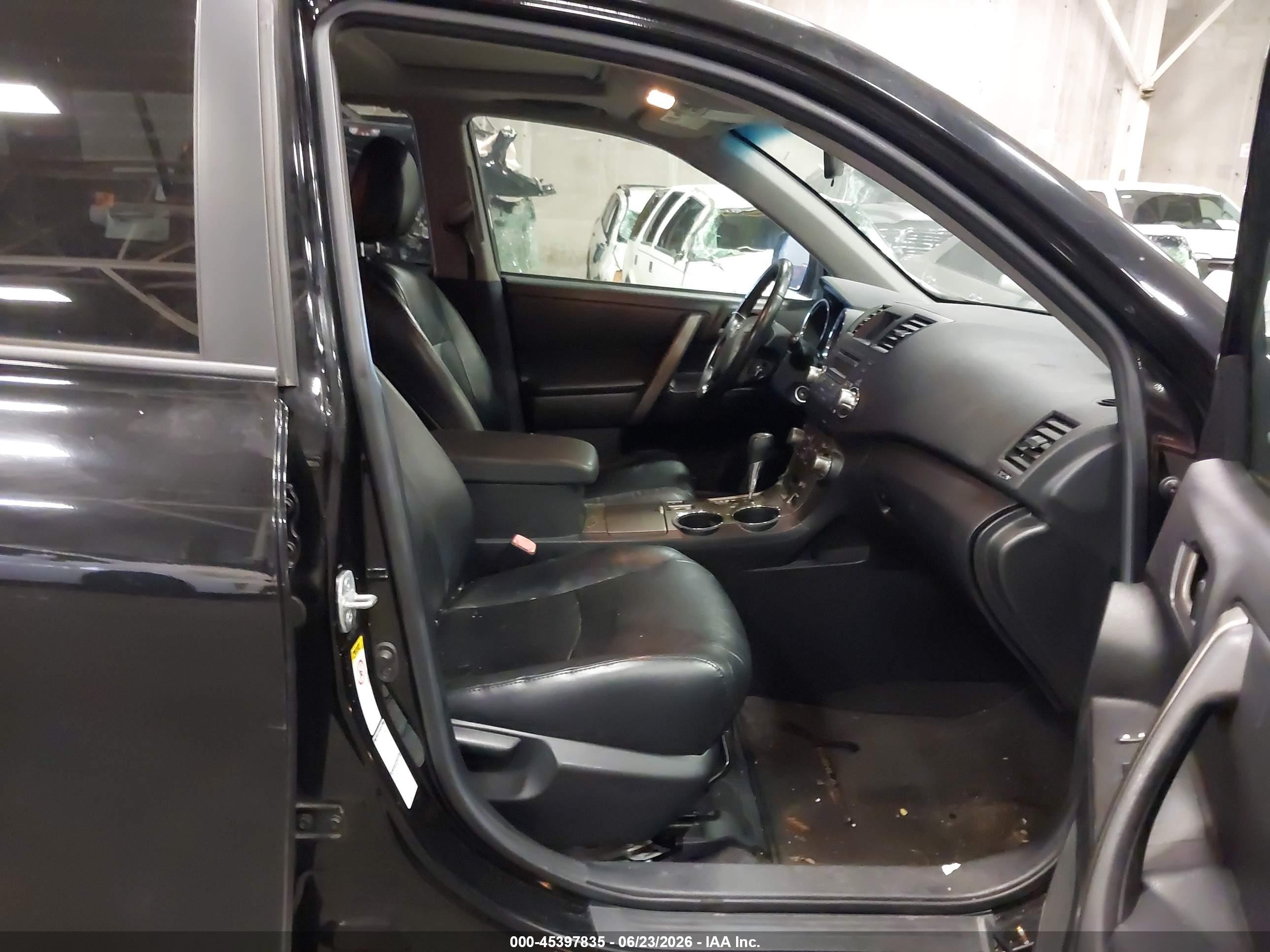 2010 Toyota Highlander Se V6 Black vin: 5TDJK3EH8AS030098