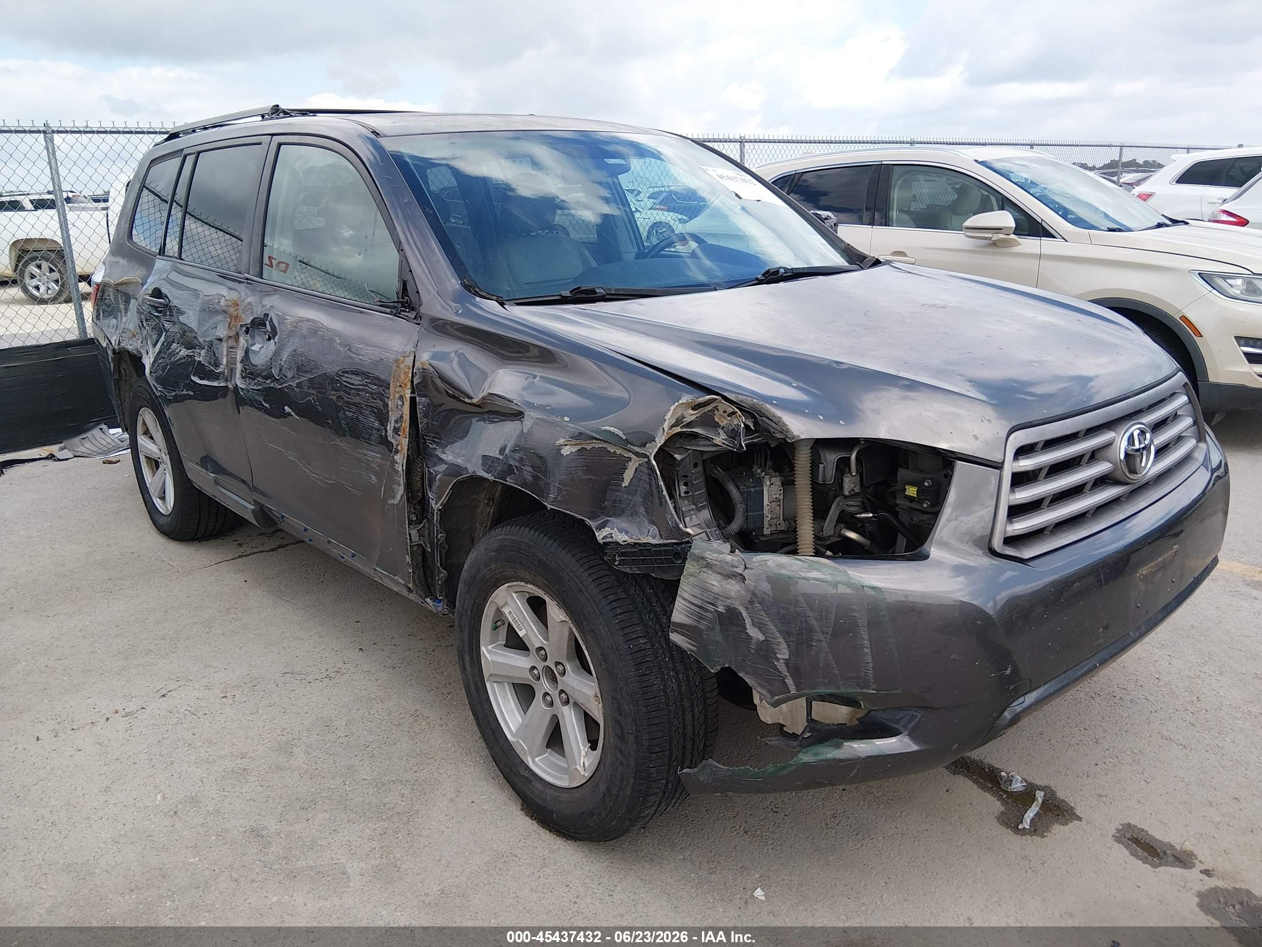 2010 Toyota Highlander Se V6 Серый vin: 5TDJK3EH9AS025346