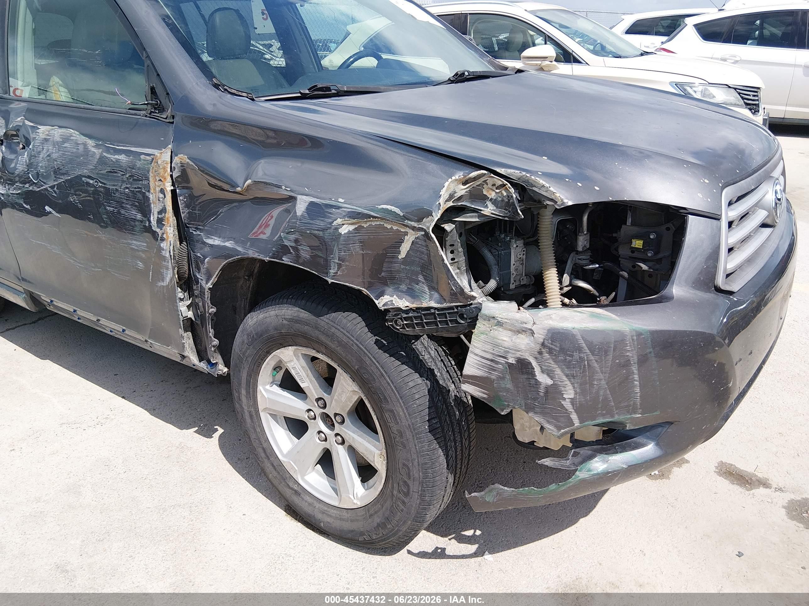 2010 Toyota Highlander Se V6 Серый vin: 5TDJK3EH9AS025346