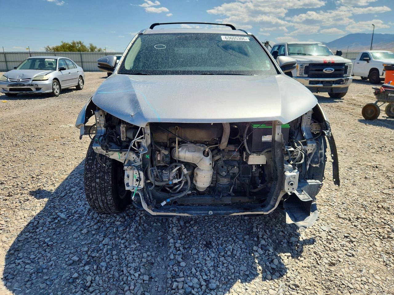 2015 Toyota Highlander Xle Silver vin: 5TDJKRFH0FS207476