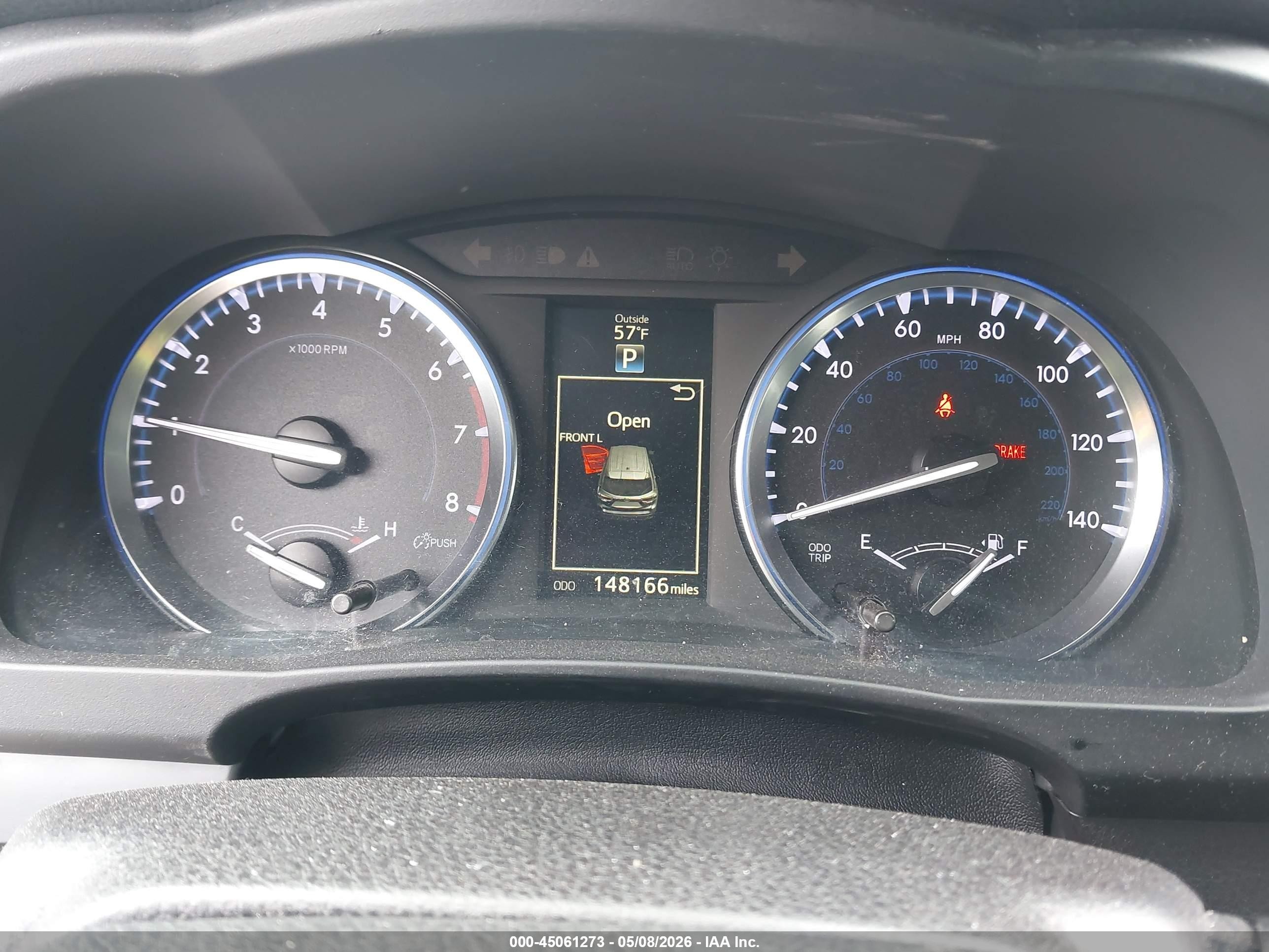2015 Toyota Highlander Xle V6 Серый vin: 5TDJKRFH0FS210992