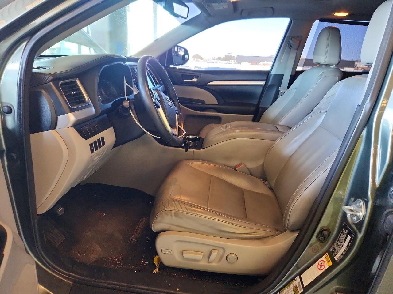 2014 Toyota Highlander Xle Зеленый vin: 5TDJKRFH1ES024263