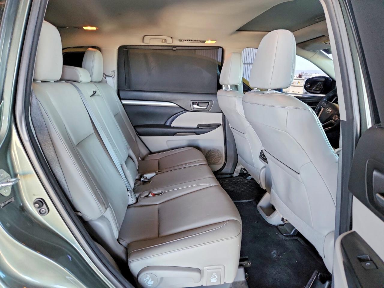 2014 Toyota Highlander Xle Зеленый vin: 5TDJKRFH1ES024263