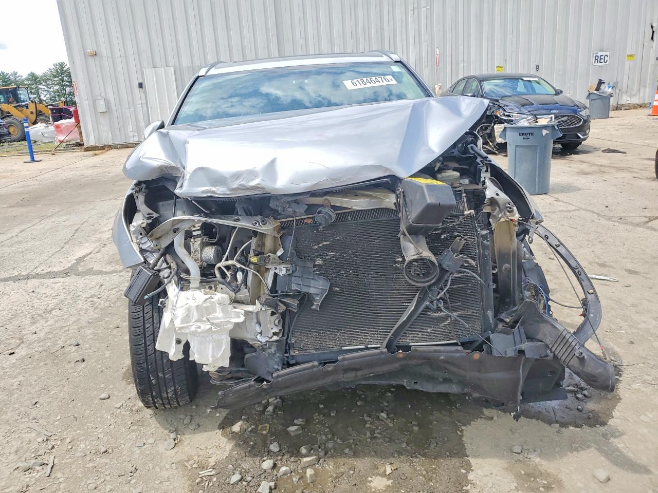2015 Toyota Highlander Xle Серебряный vin: 5TDJKRFH1FS077756