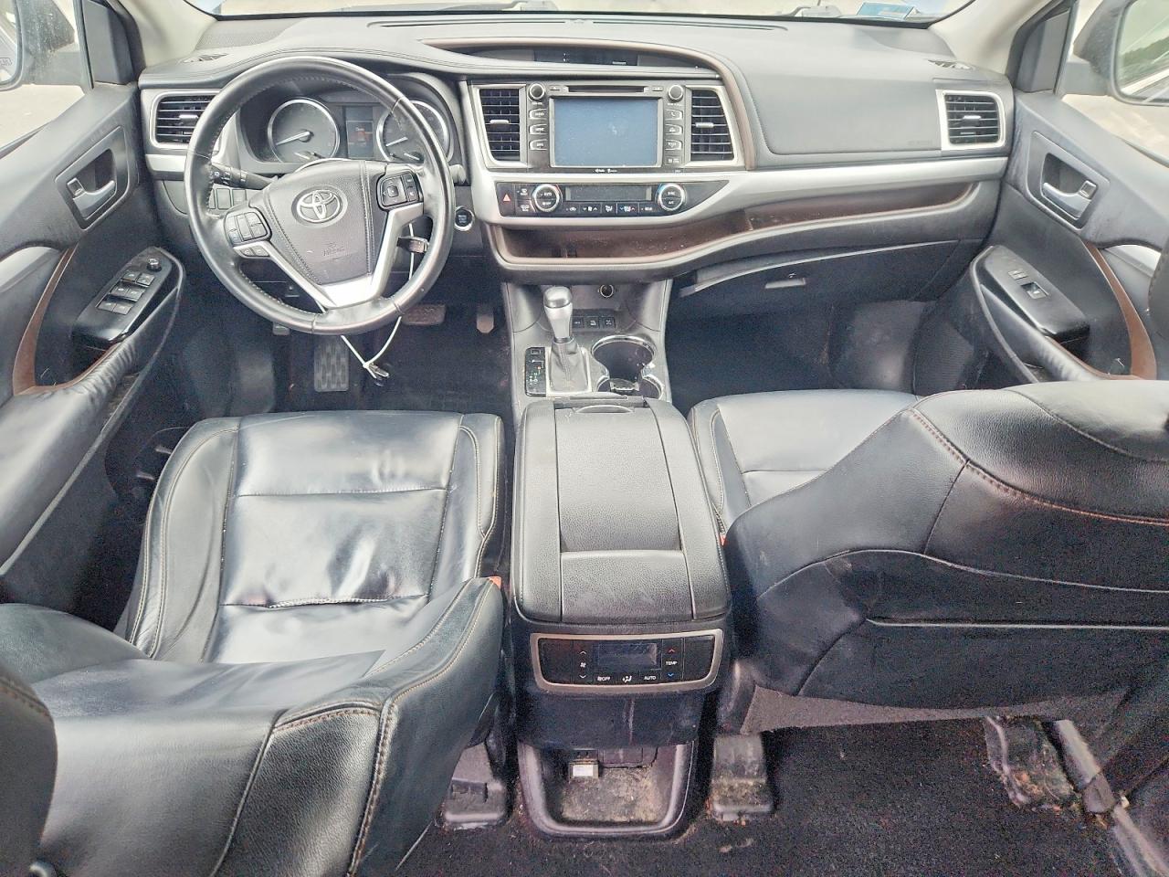 2014 Toyota Highlander Xle Синий vin: 5TDJKRFH2ES039693