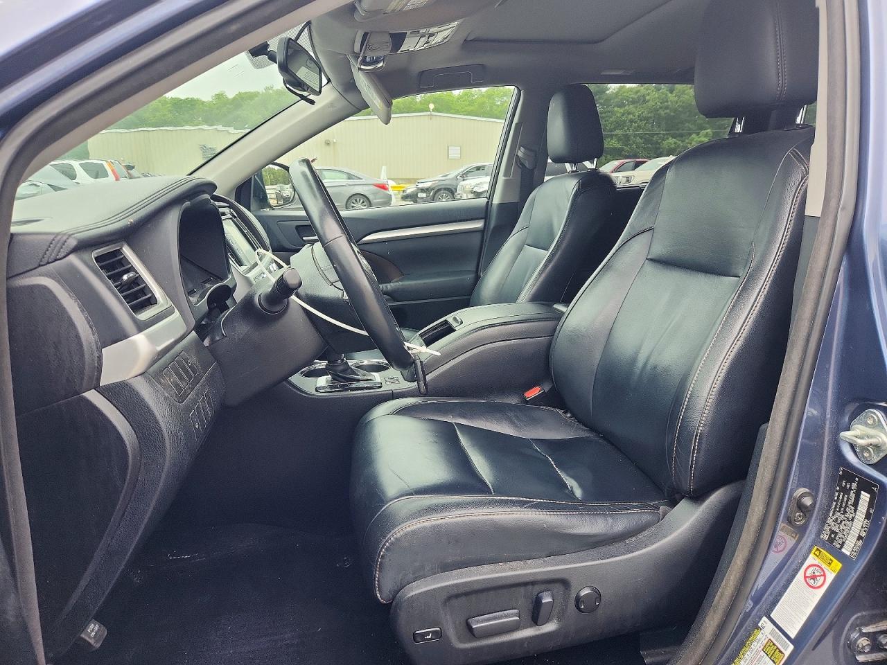 2014 Toyota Highlander Xle Синий vin: 5TDJKRFH2ES039693