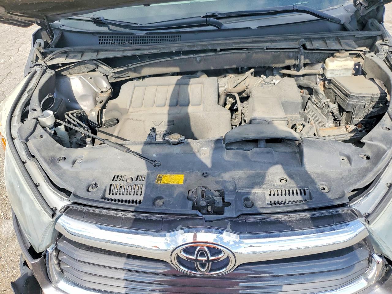 2015 Toyota Highlander Xle Угольный vin: 5TDJKRFH2FS131937