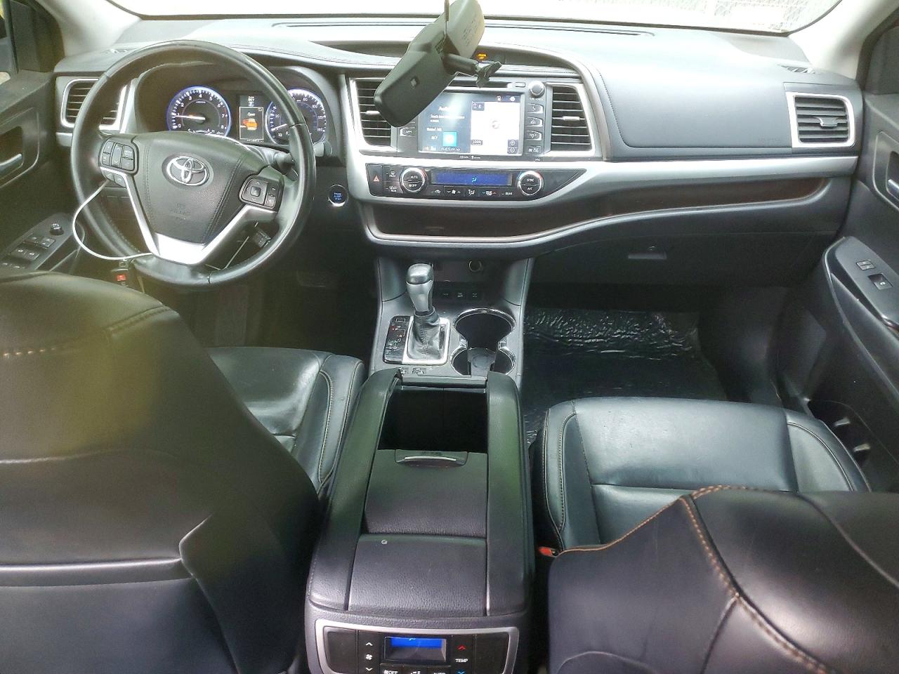 2015 Toyota Highlander Xle Gray vin: 5TDJKRFH2FS190776