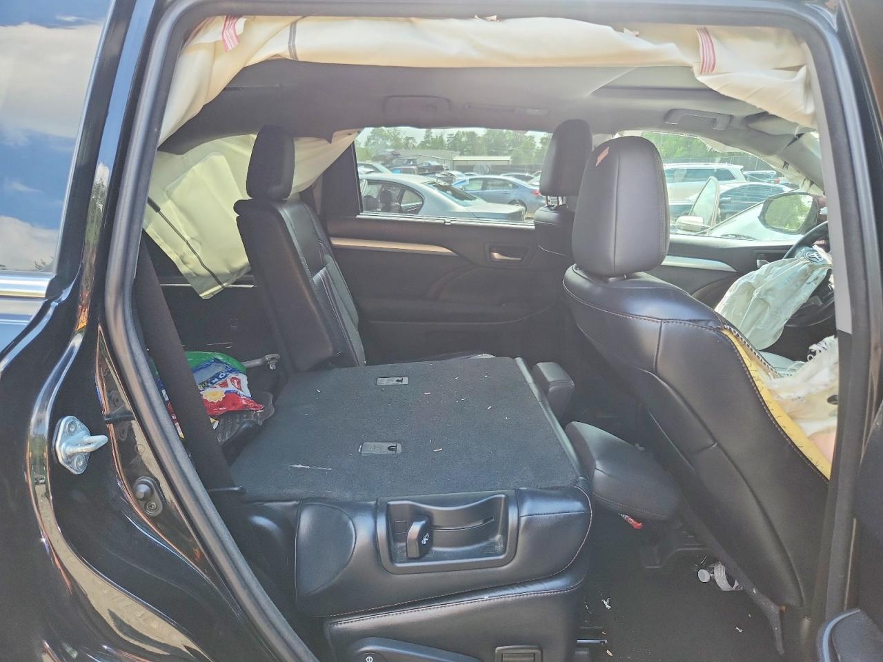 2015 Toyota Highlander Xle Черный vin: 5TDJKRFH2FS219046