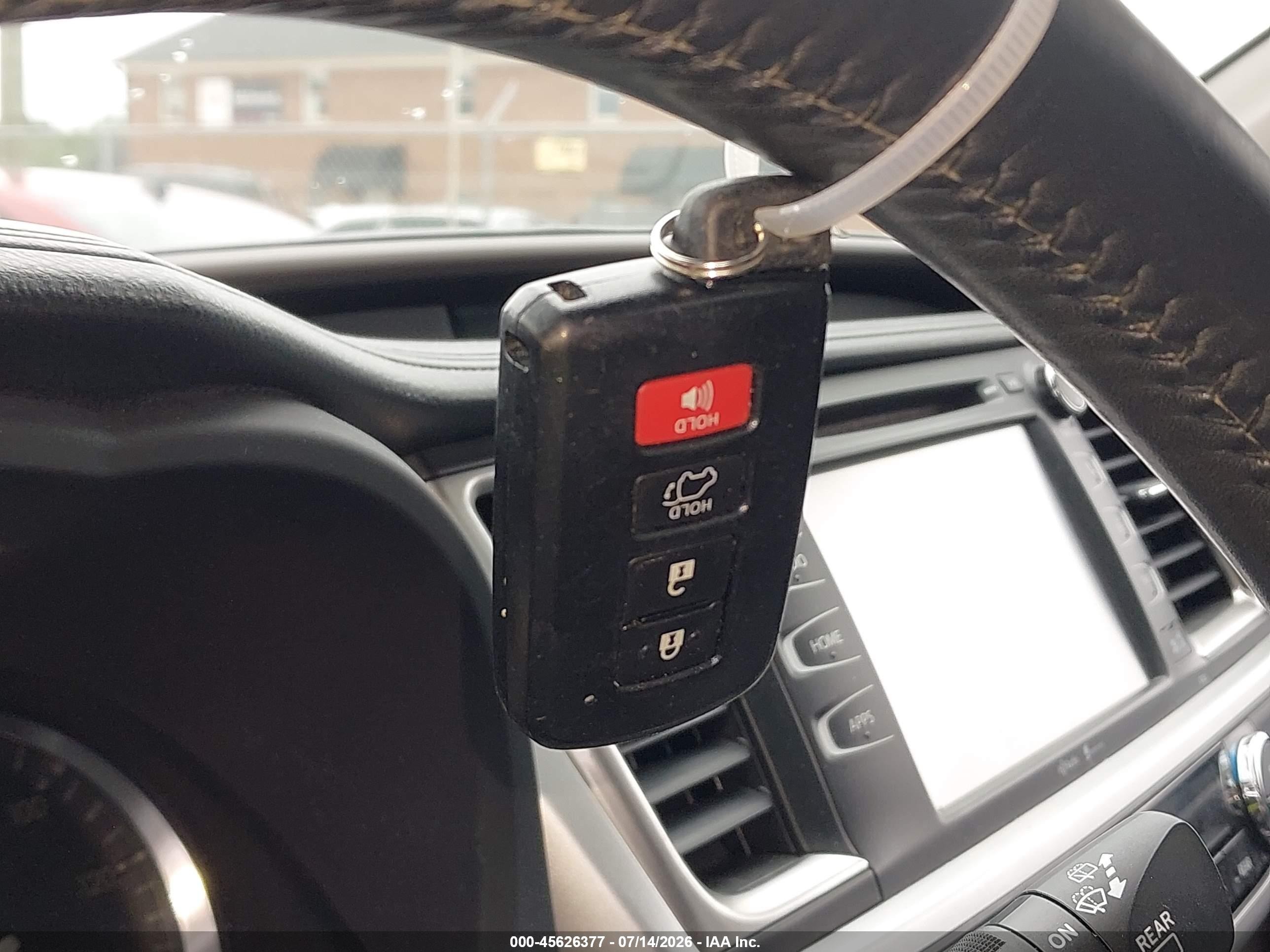 2014 Toyota Highlander Xle V6 Black vin: 5TDJKRFH3ES054204