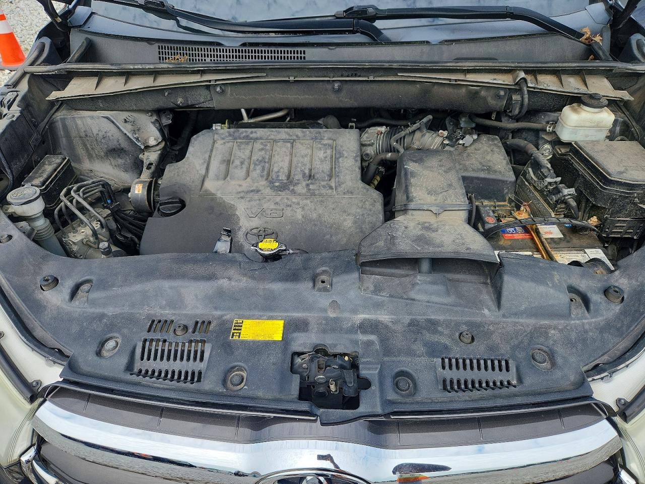 2014 Toyota Highlander Xle Черный vin: 5TDJKRFH6ES040118