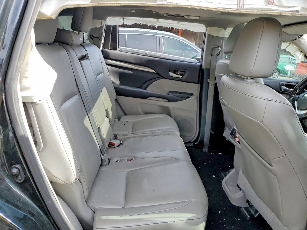 2015 Toyota Highlander Xle Black vin: 5TDJKRFH7FS096781