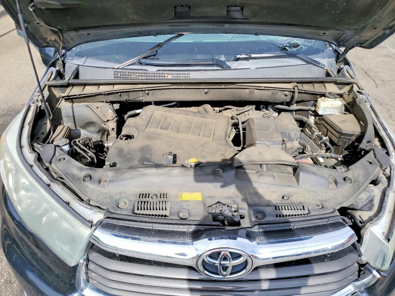 2015 Toyota Highlander Xle Black vin: 5TDJKRFH7FS096781