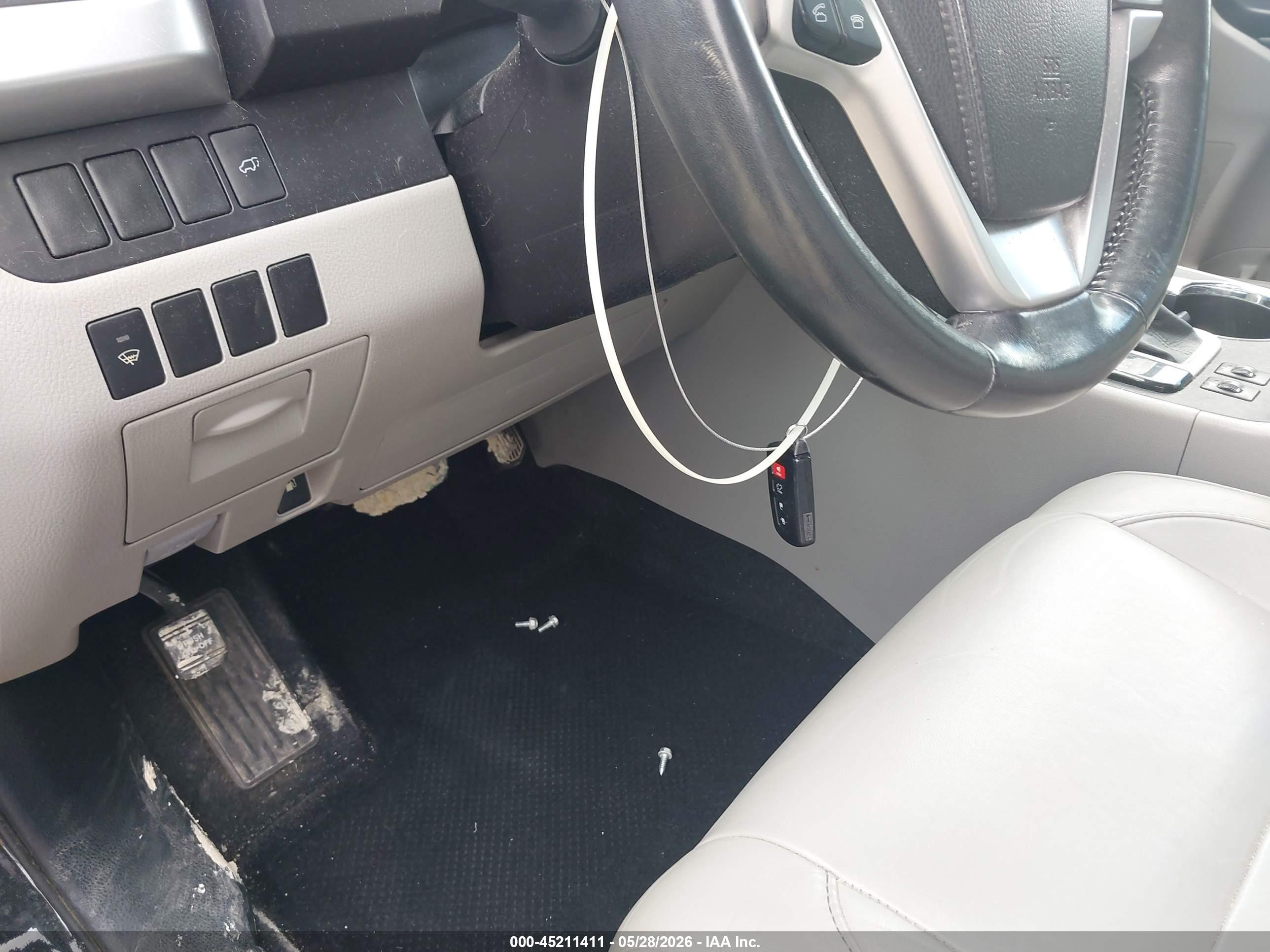 2015 Toyota Highlander Xle V6 Black vin: 5TDJKRFH7FS107407