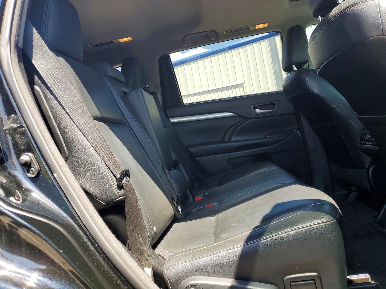 2015 Toyota Highlander Xle Black vin: 5TDJKRFH8FS108713