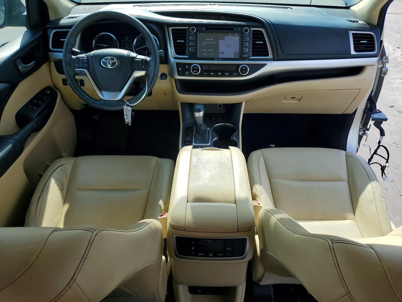 2015 Toyota Highlander Xle Gold vin: 5TDJKRFH8FS112213