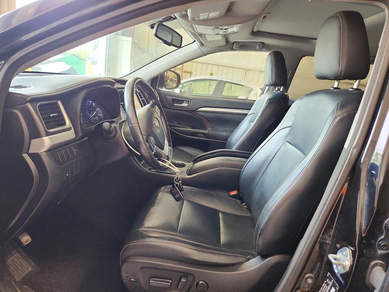 2015 Toyota Highlander Xle Black vin: 5TDJKRFH8FS154994