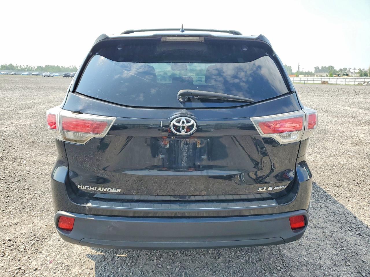 2015 Toyota Highlander Xle Black vin: 5TDJKRFH8FS193052