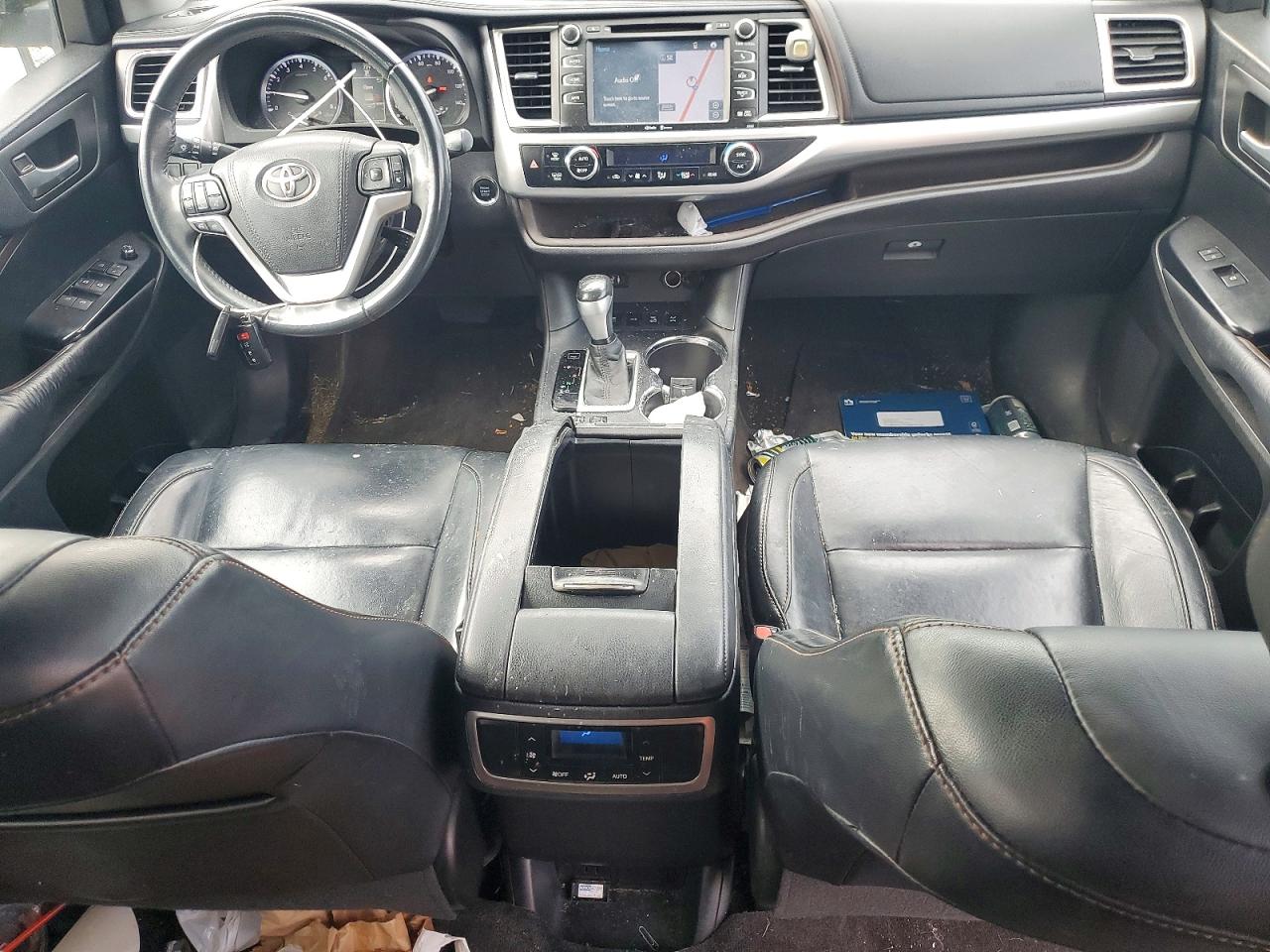 2015 Toyota Highlander Blue vin: 5TDJKRFH8FS211517