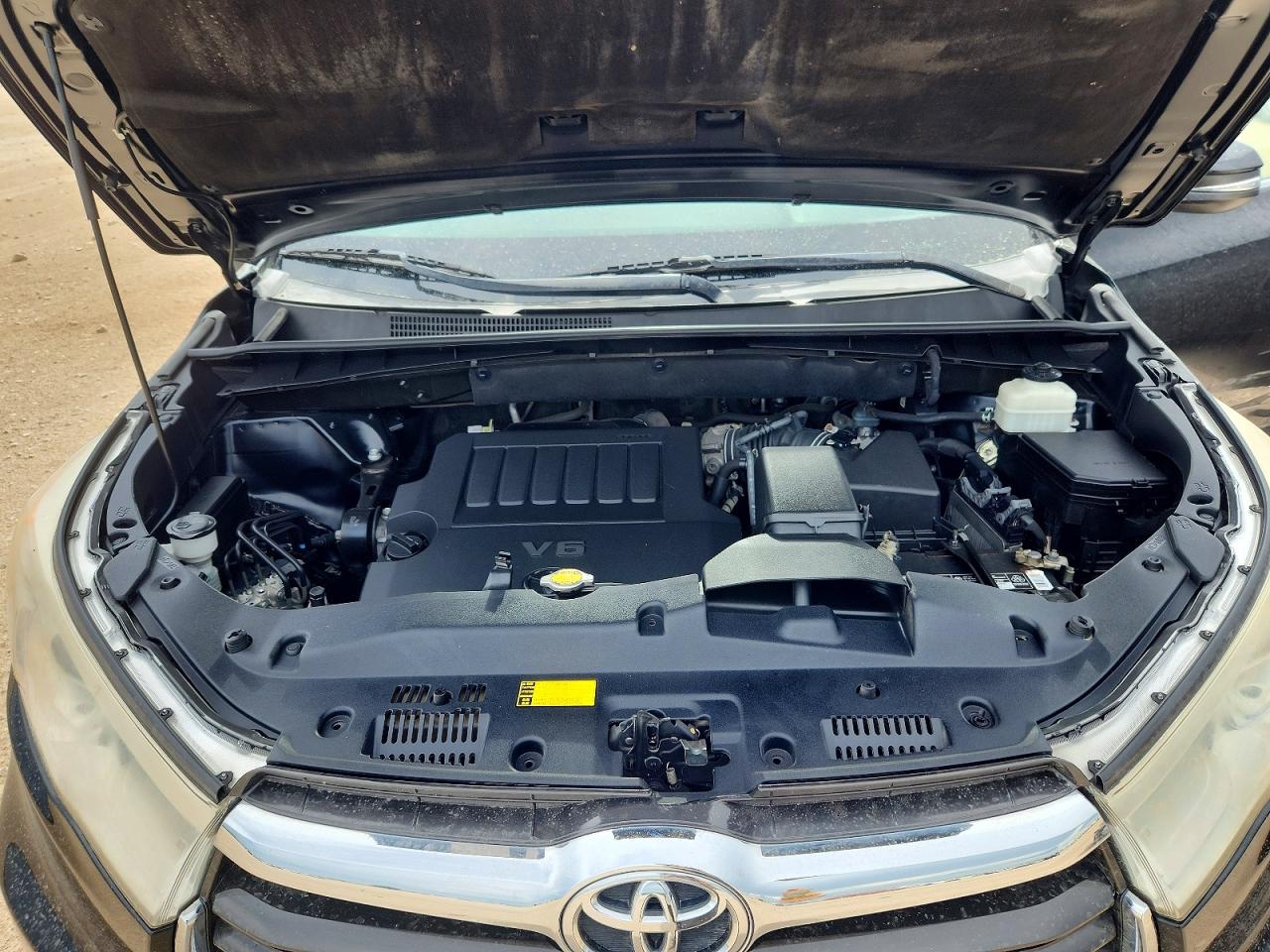 2014 Toyota Highlander Xle Черный vin: 5TDJKRFHXES011351